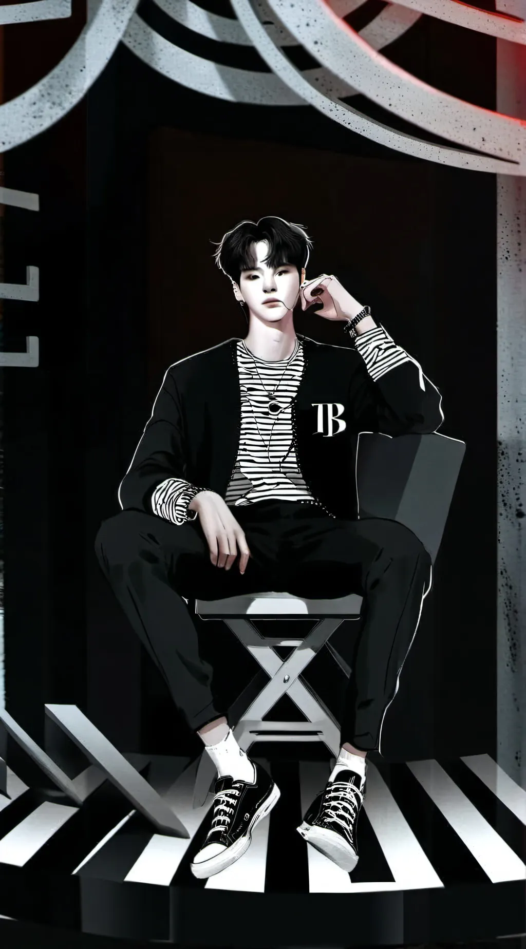 ai character: Bts background