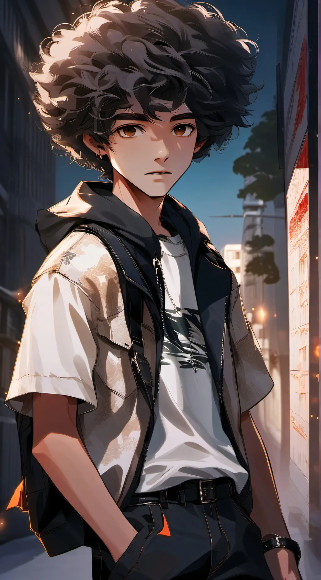 ai character: asher background