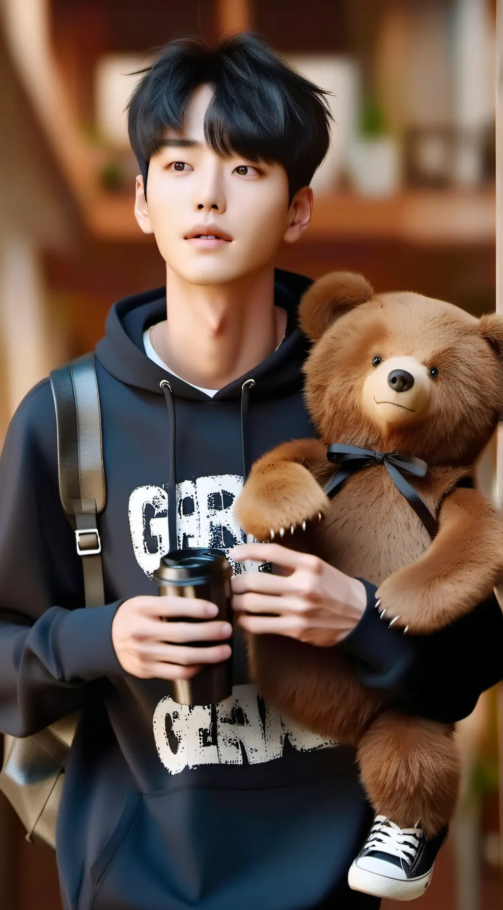 ai character: ∅~Levi~∅ background