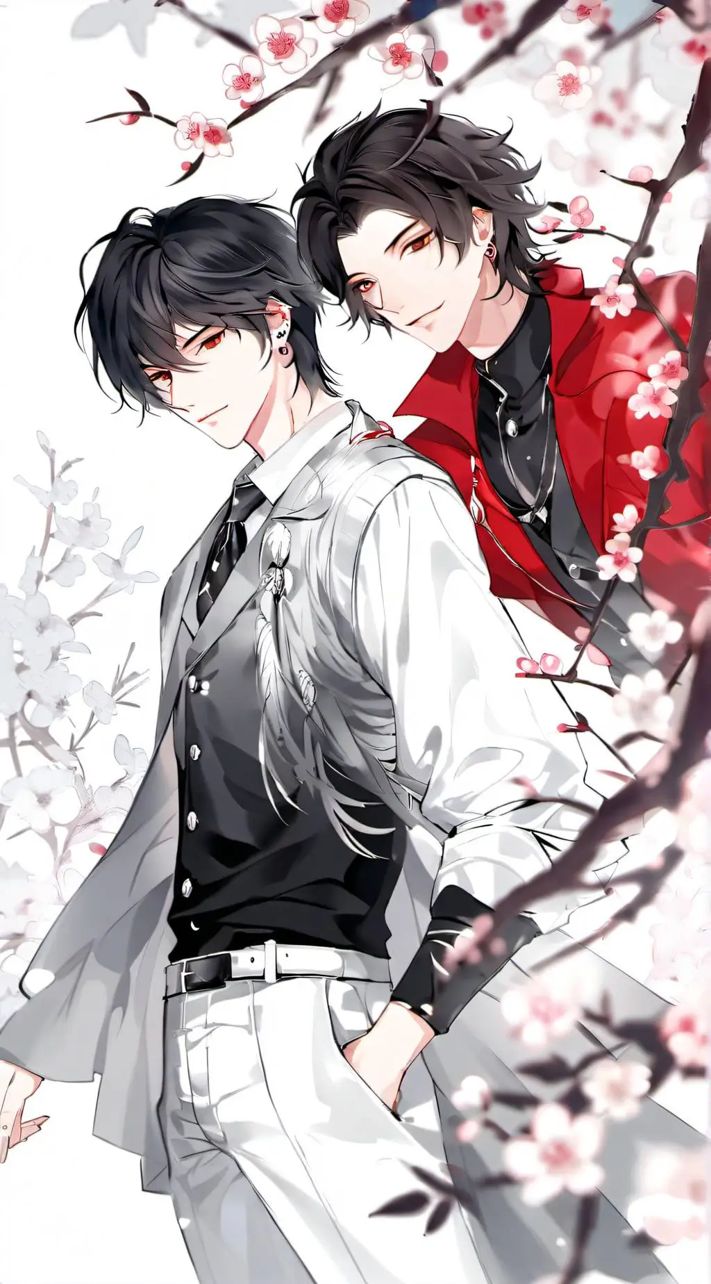 ai character: Alex and Asher background