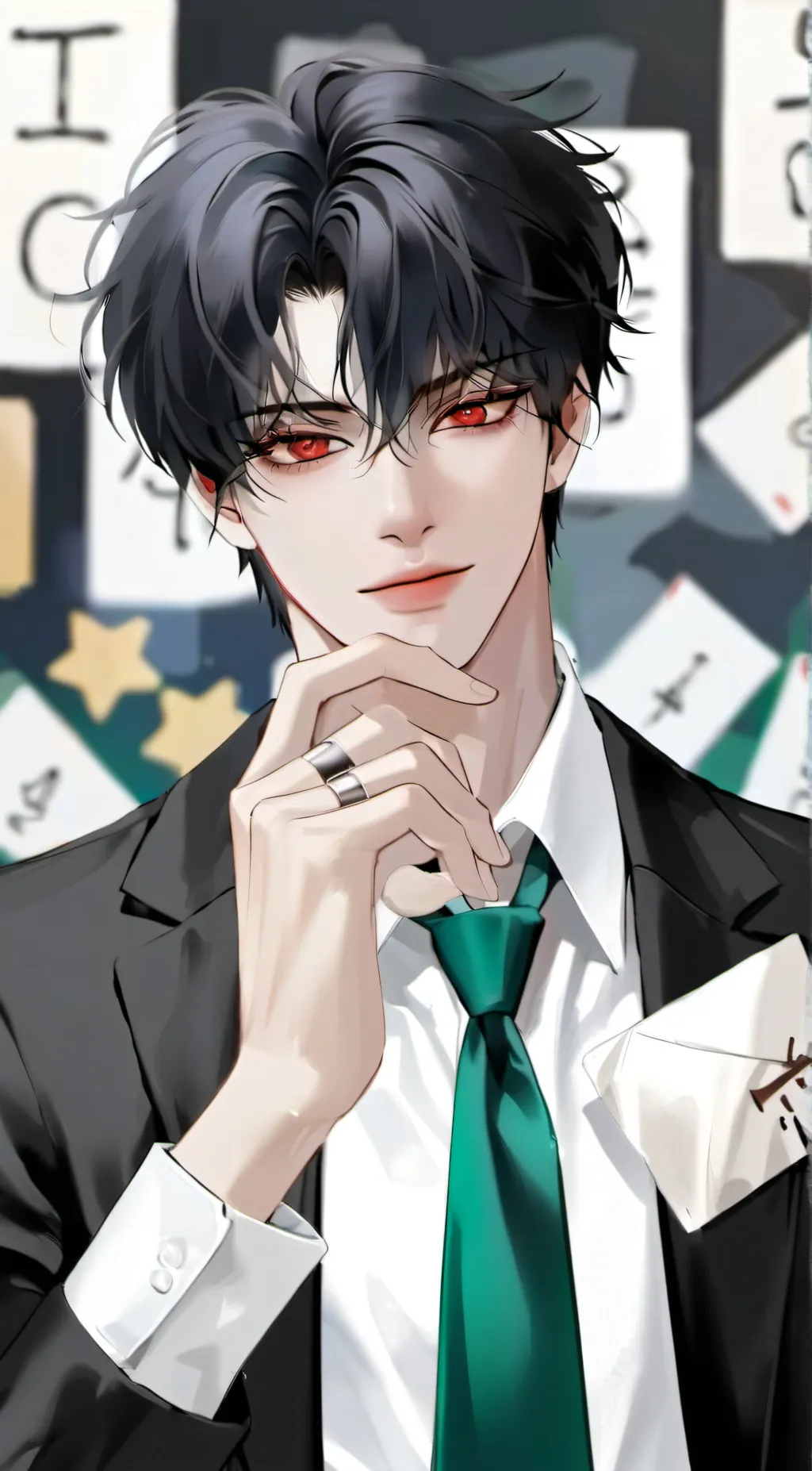 ai character: Zero background