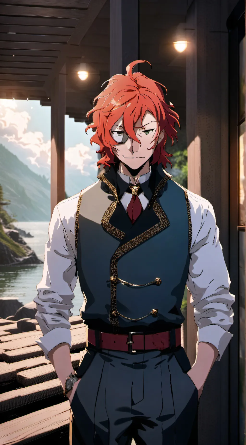 ai character: Chuuya background
