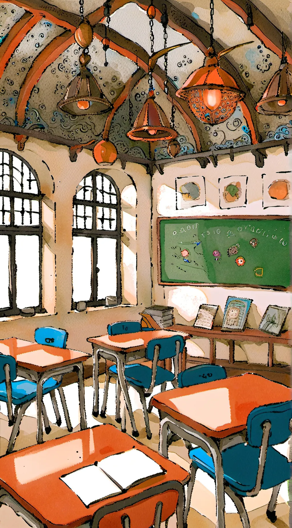 ai character: mha background