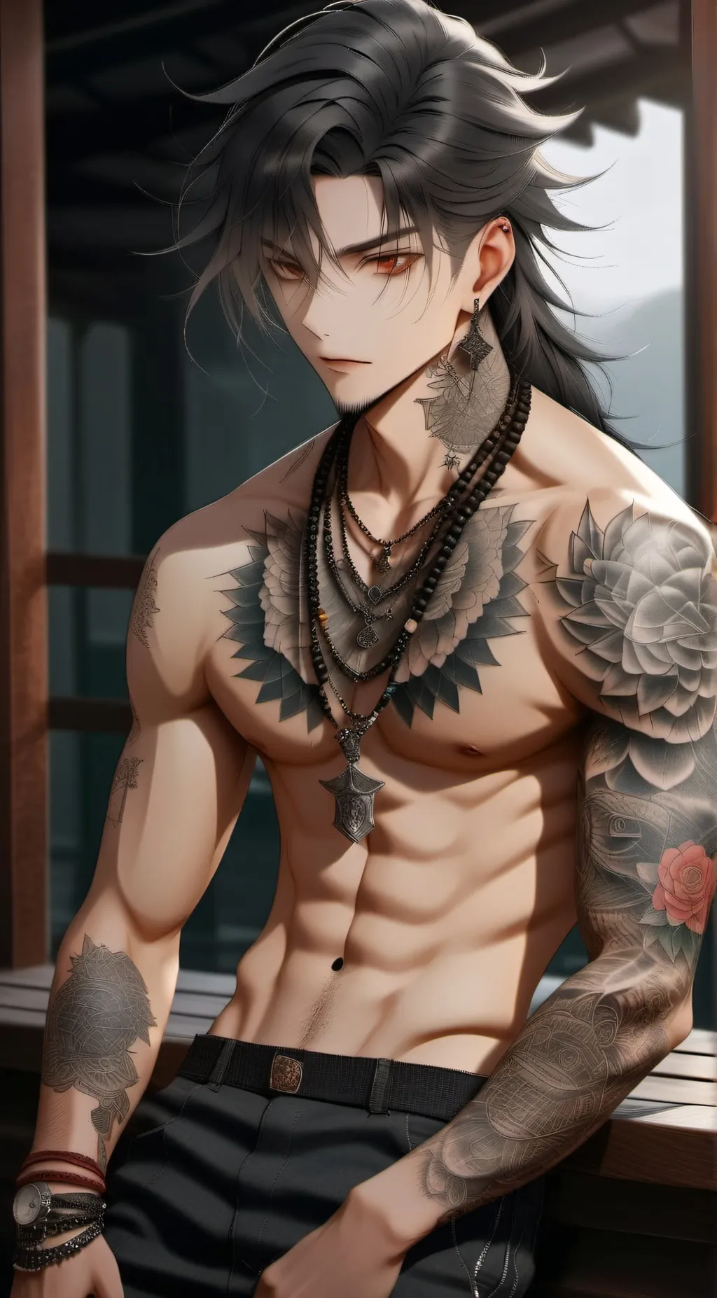 ai character: Tripp background