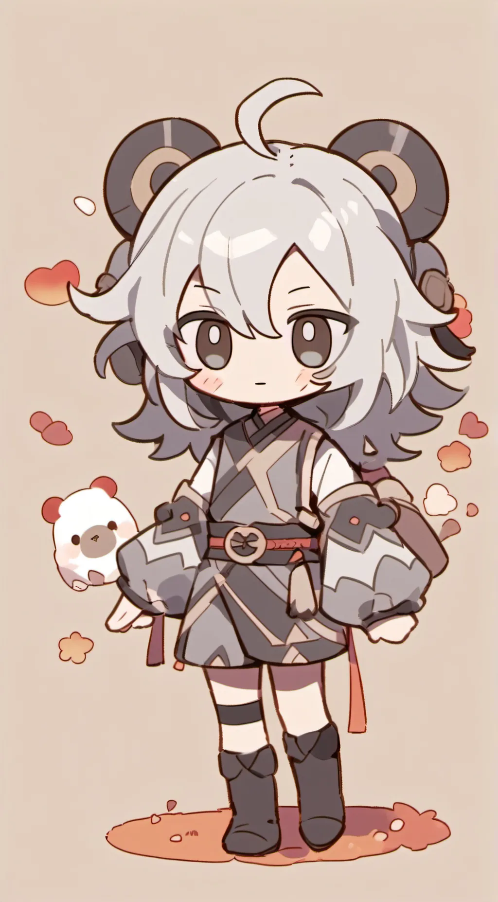 ai character: class 1-A and toga background