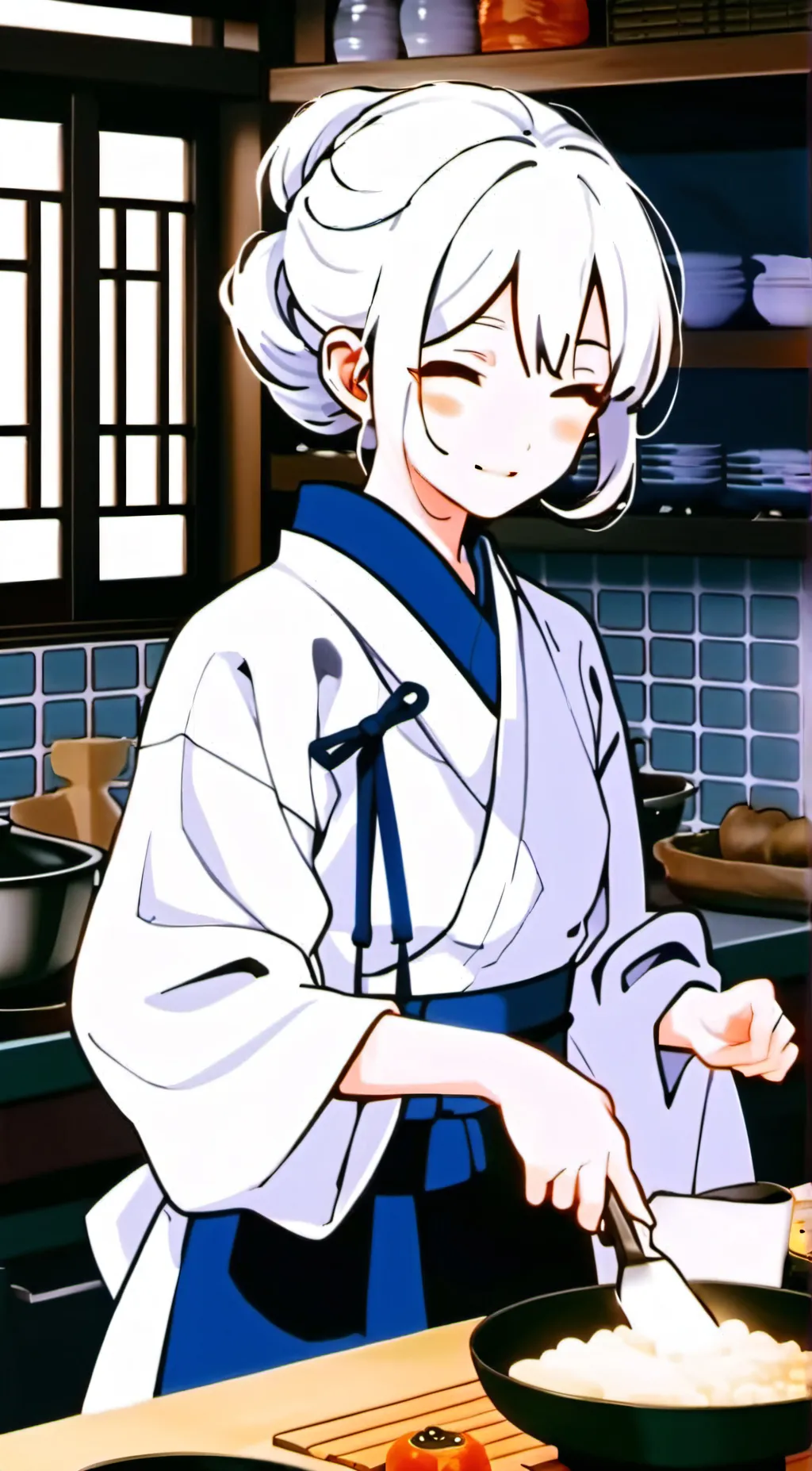 ai character: Eva background