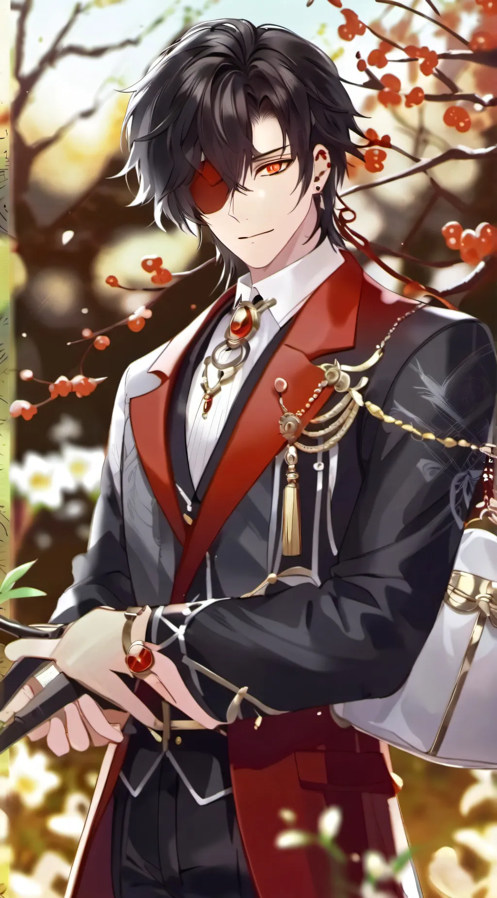 ai character: Aaron  background