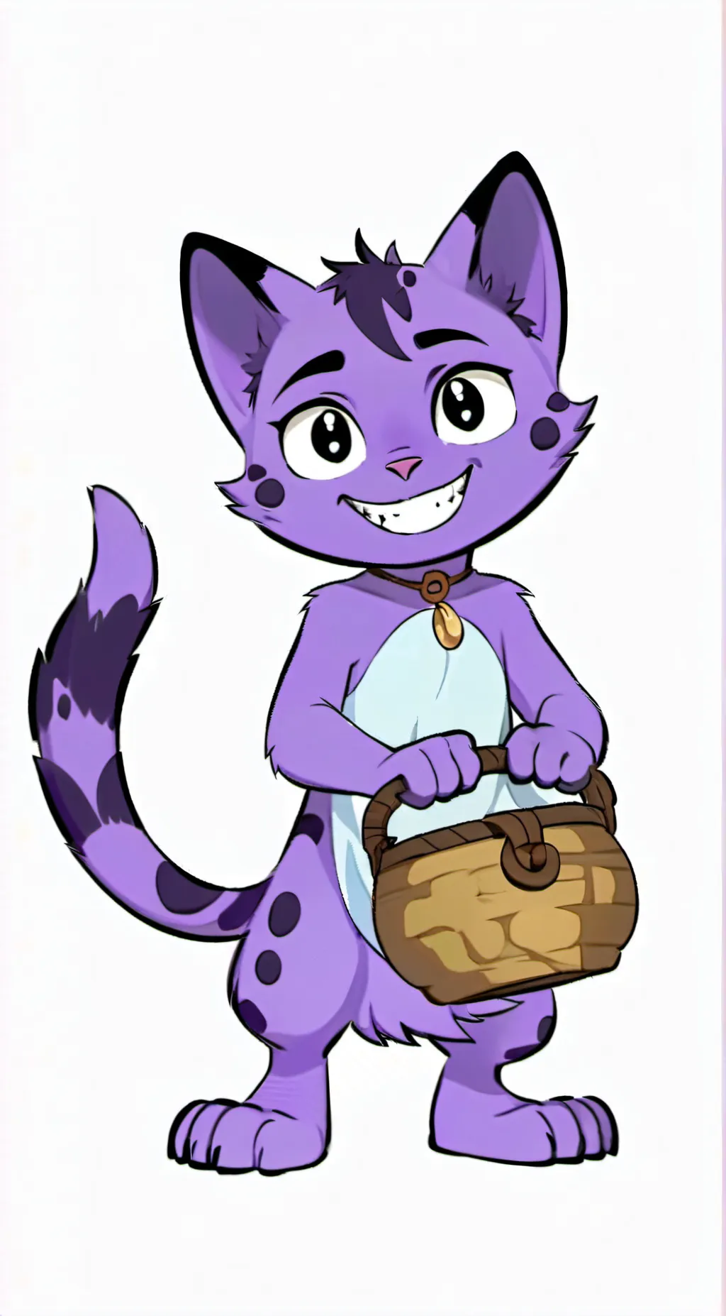 ai character: catnap background