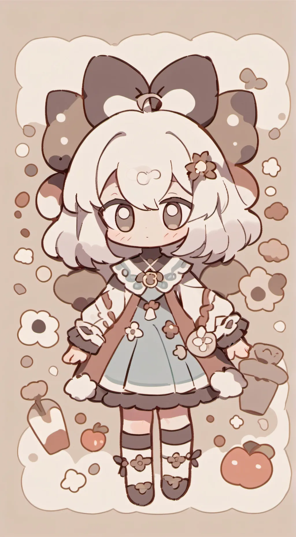 ai character: GACHA LIFE MOVIE background