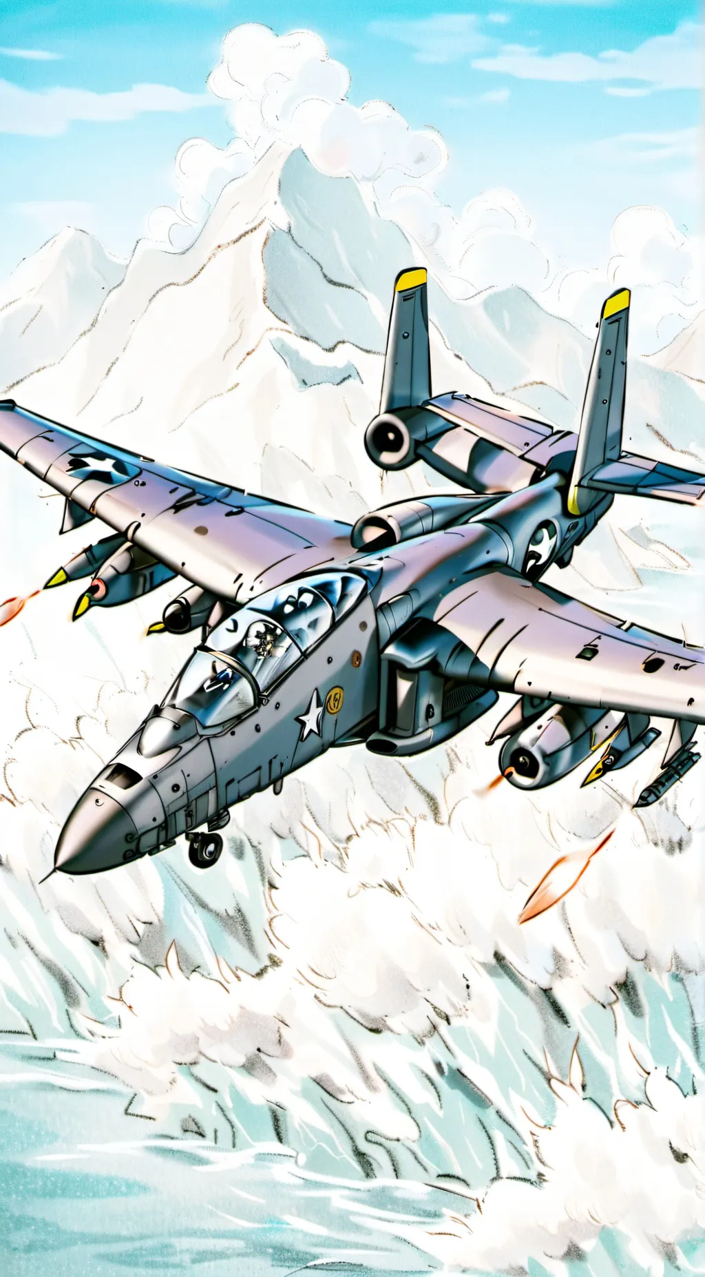 ai character: Rocky background