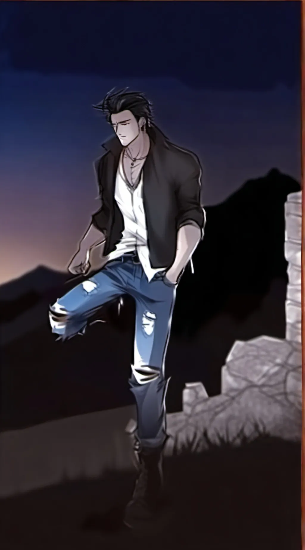 ai character: Daniel background