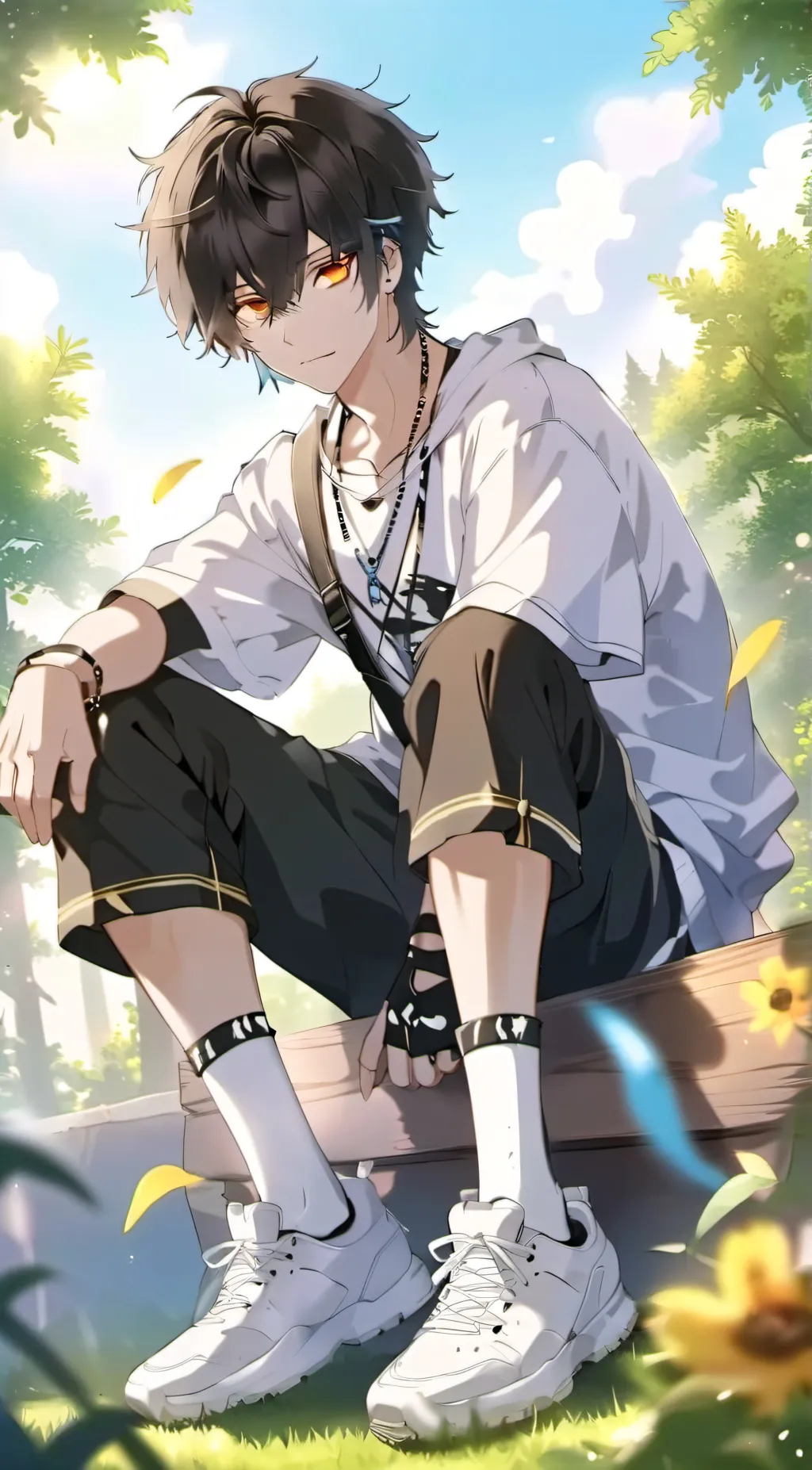 ai character: ST4R🙄💀🖤 background