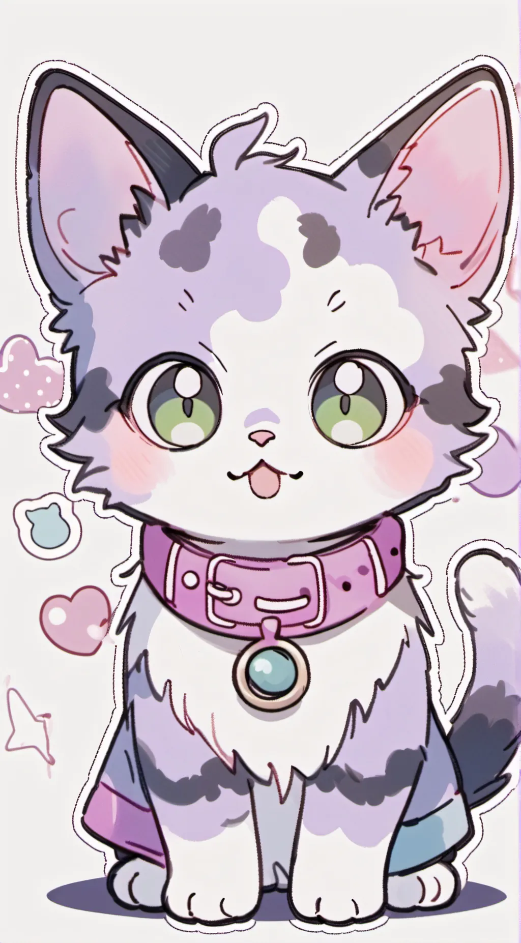 ai character: Cheesecake background