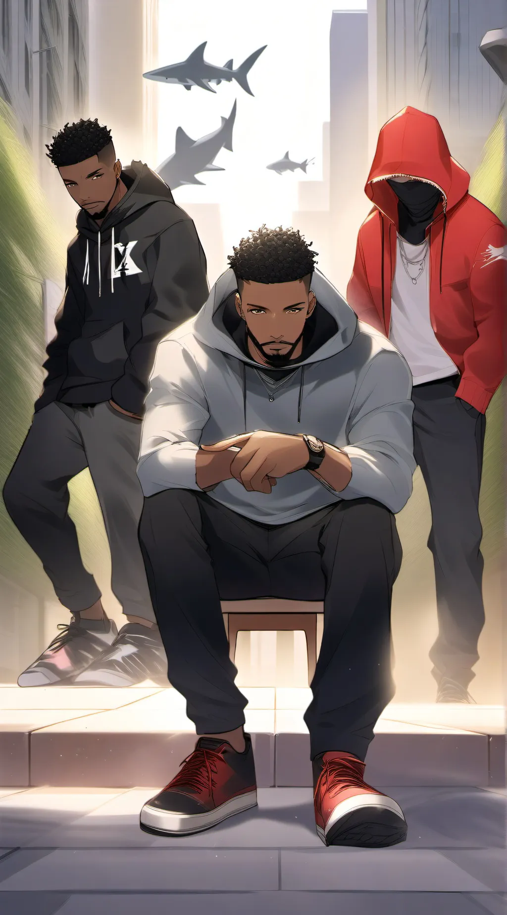 ai character: the warrior trio background