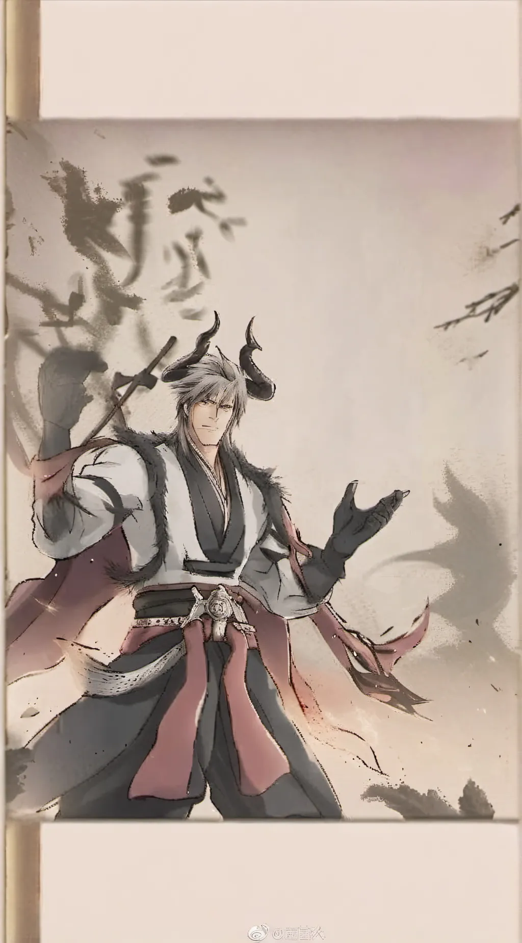 ai character: yorrichi demon background