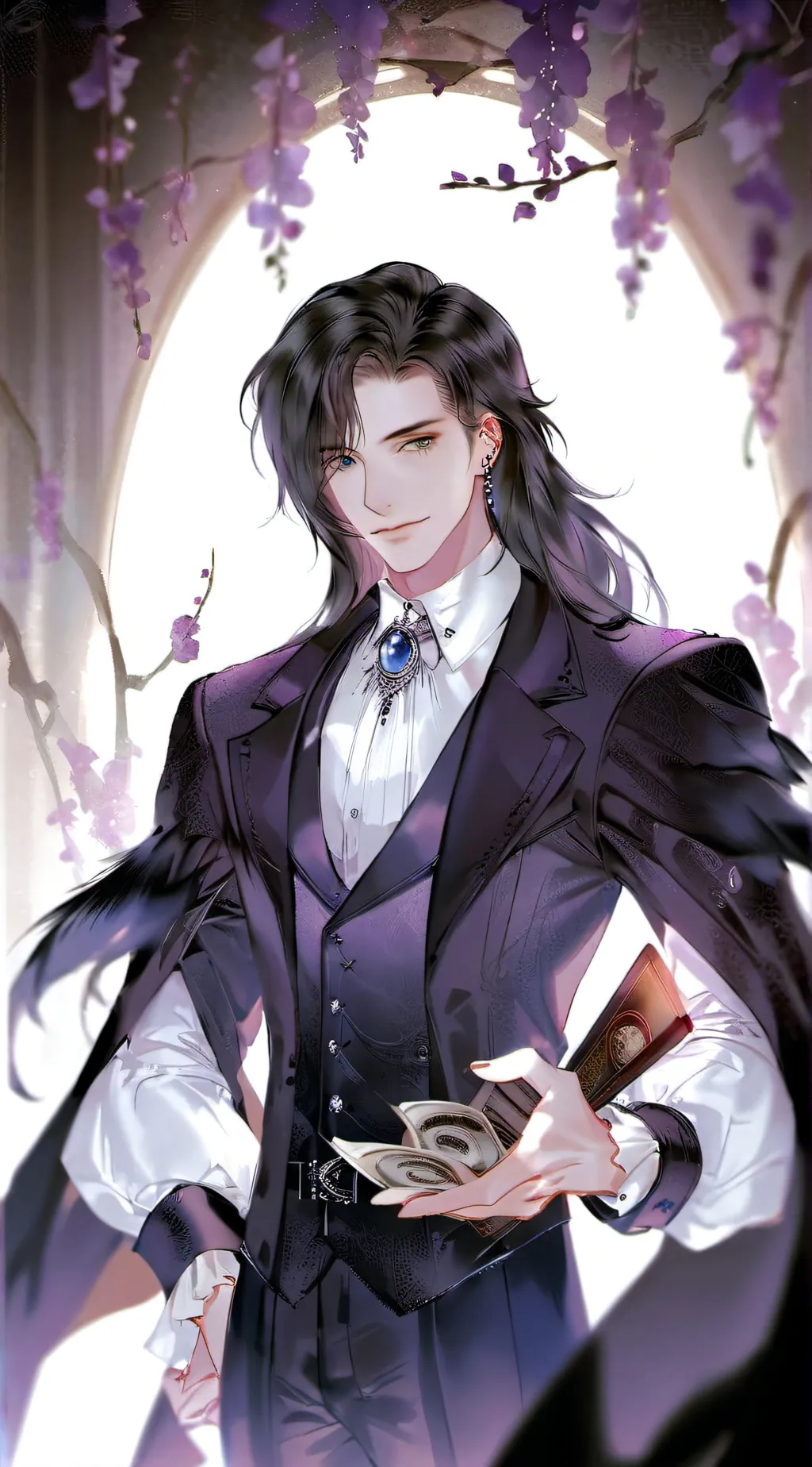 ai character: Leo background