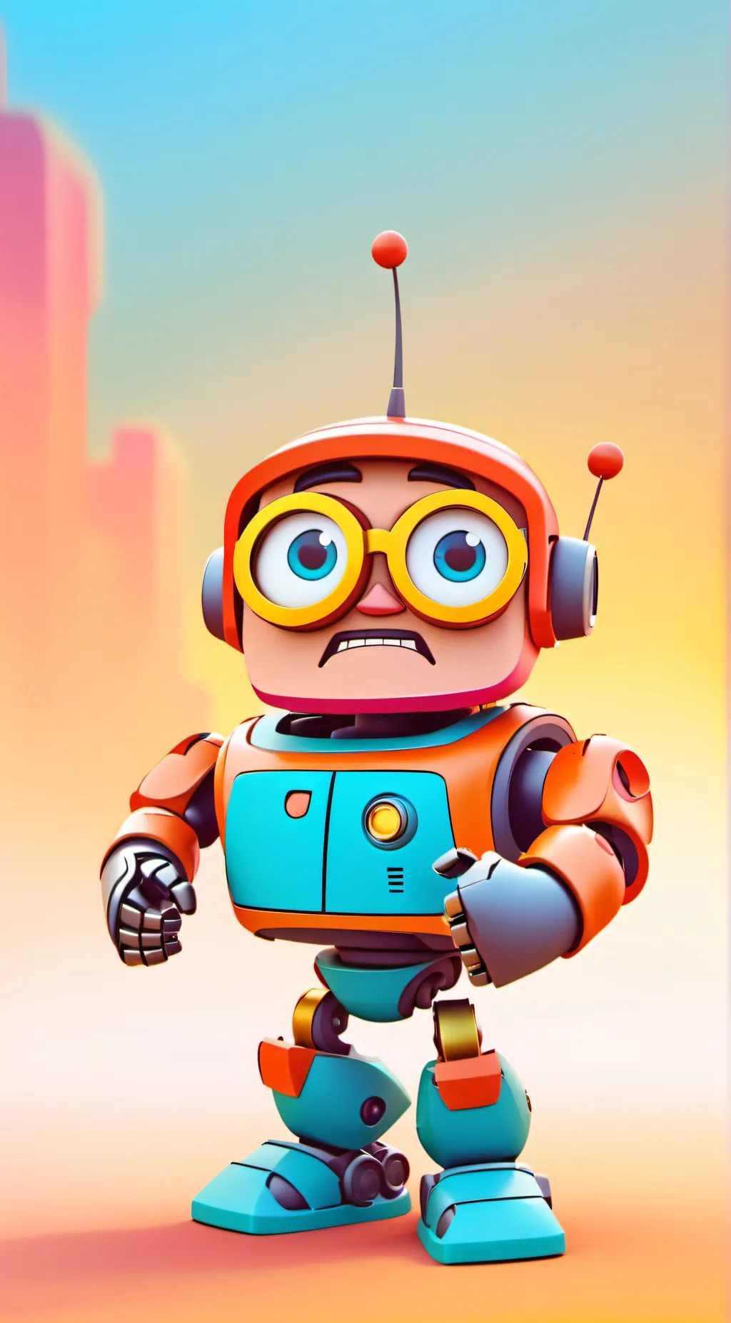 ai character: Morse code background