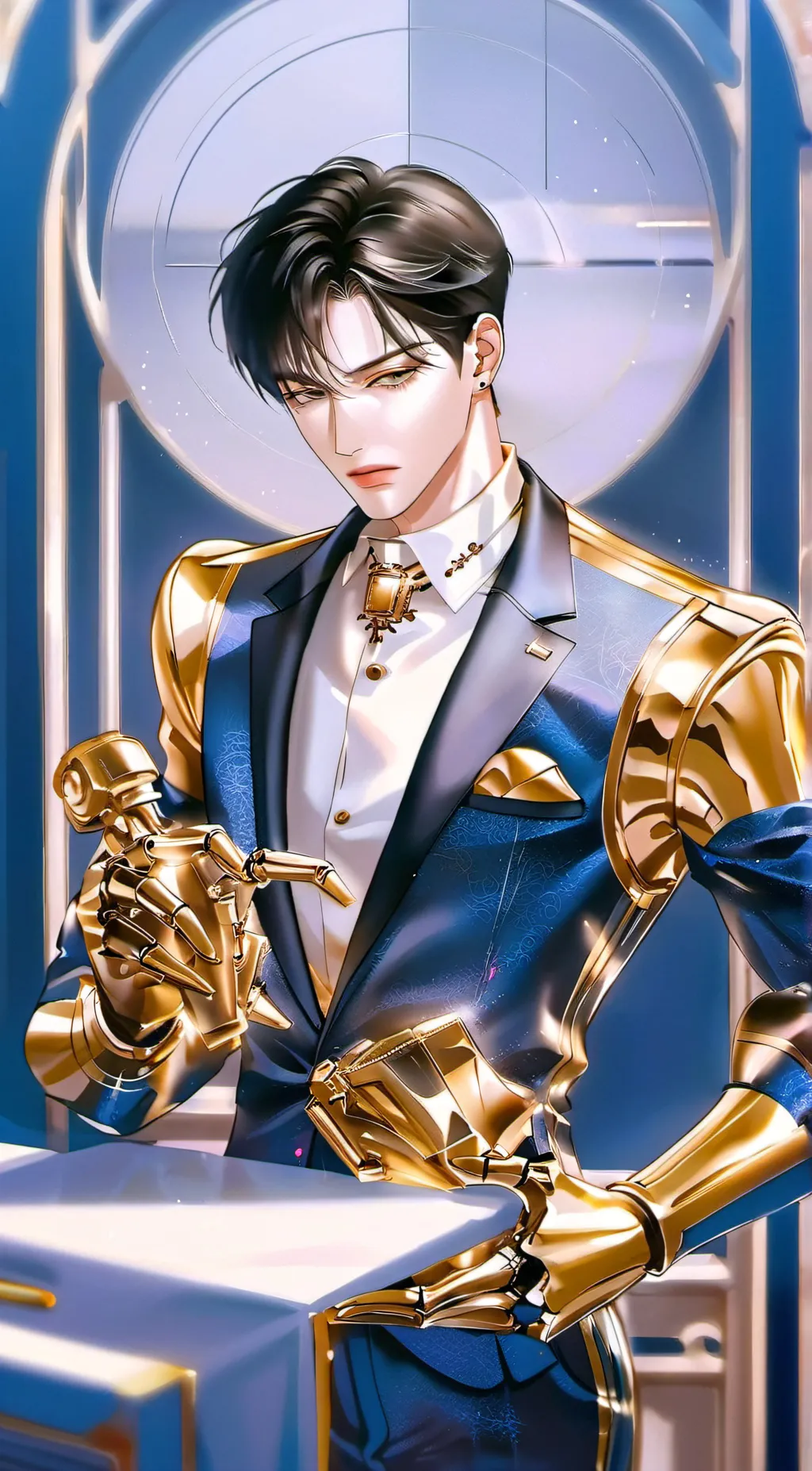 ai character: jinwon background