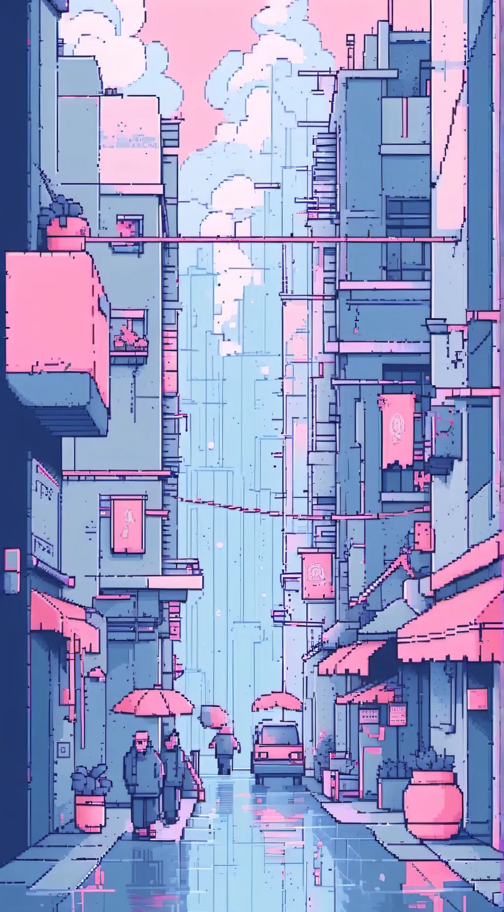 ai character: Pov: talkie fyp background