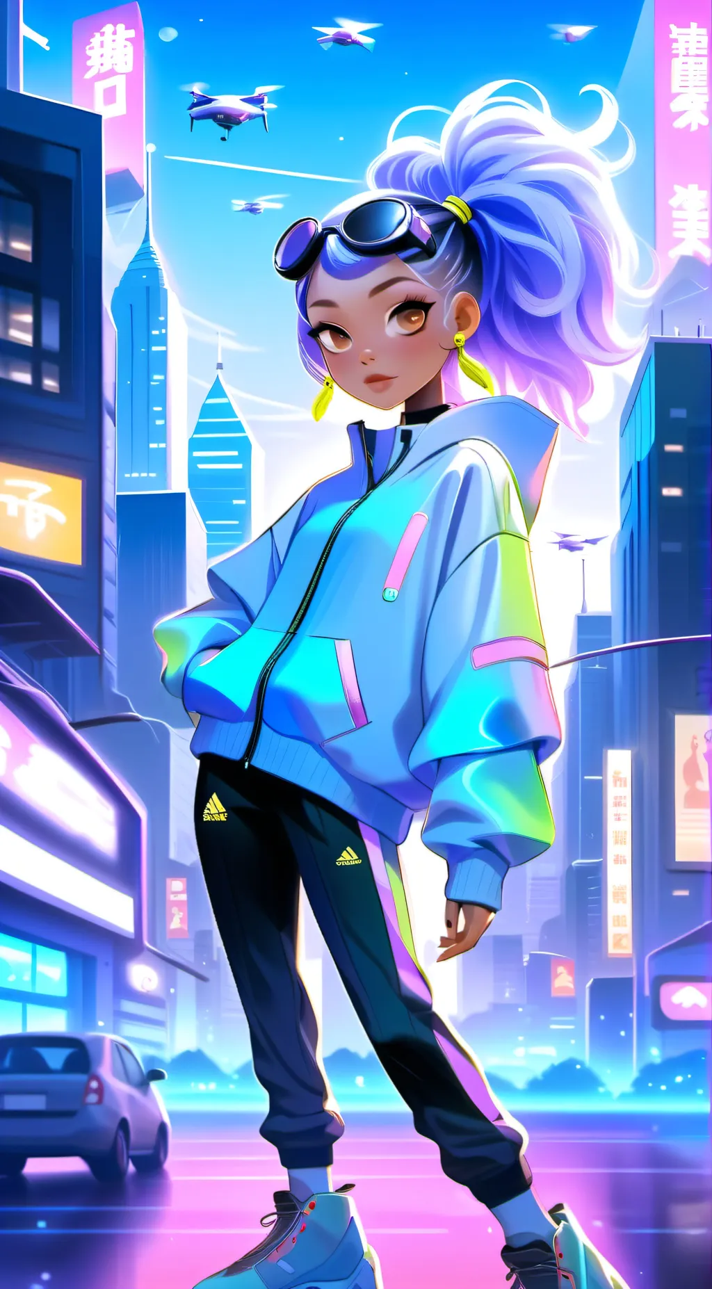 ai character: Brielle background