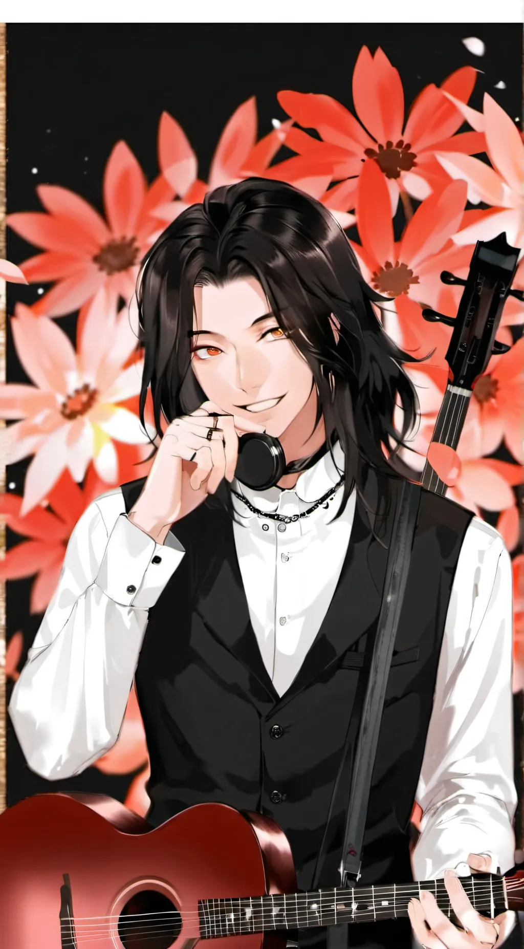 ai character: Baji xd background