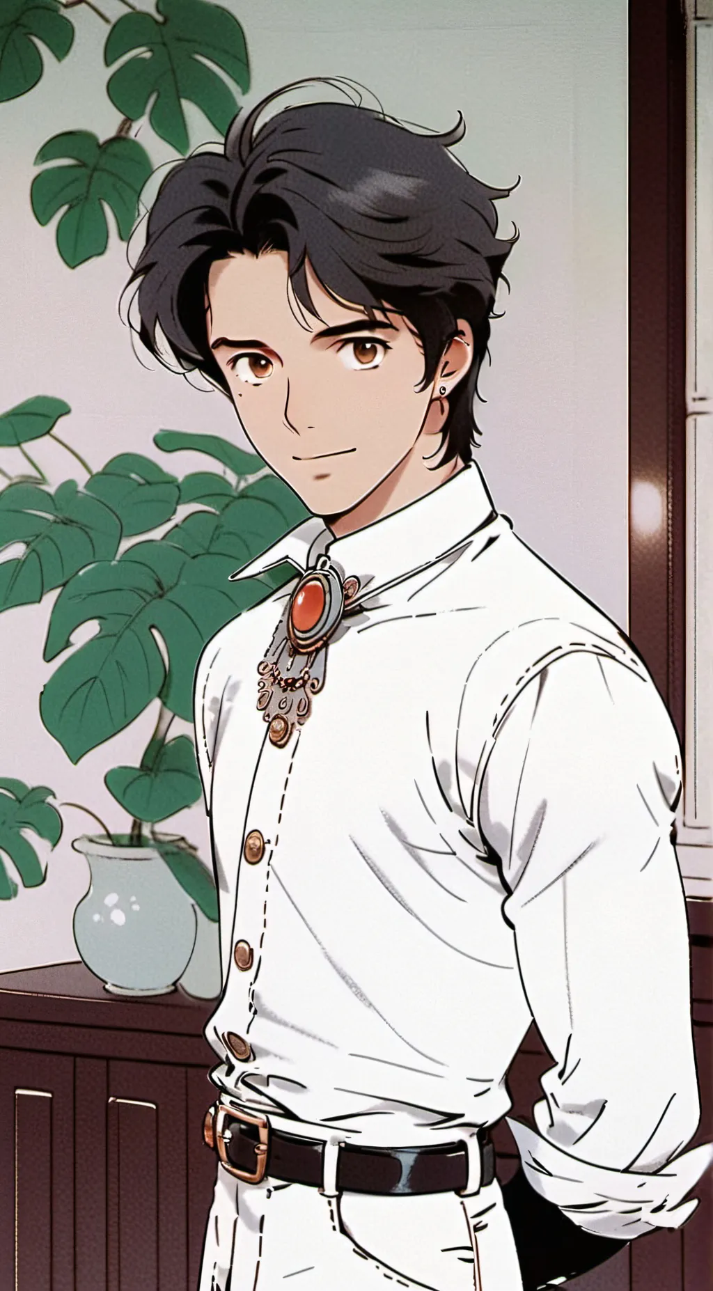 ai character: Walter background