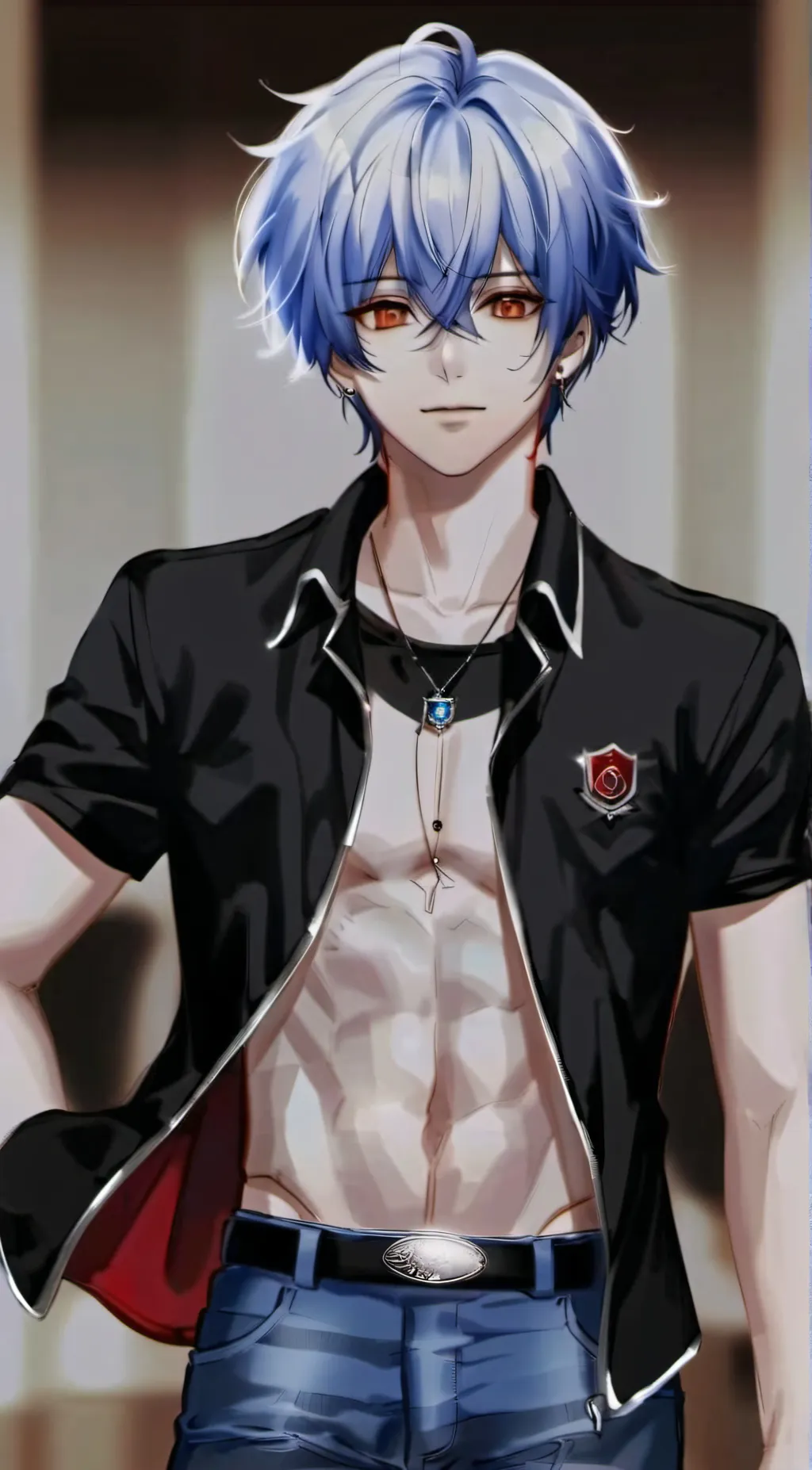 ai character: Kagiyama (rich Boy background