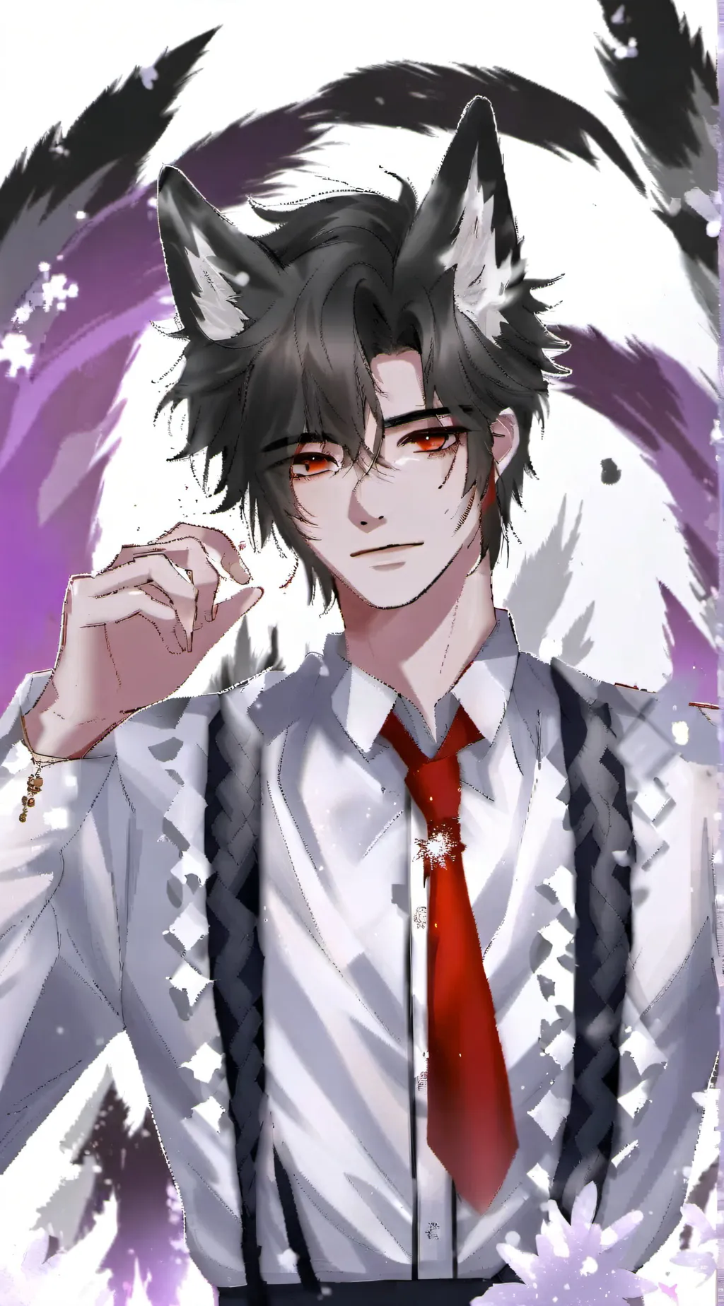 ai character: Roy  background