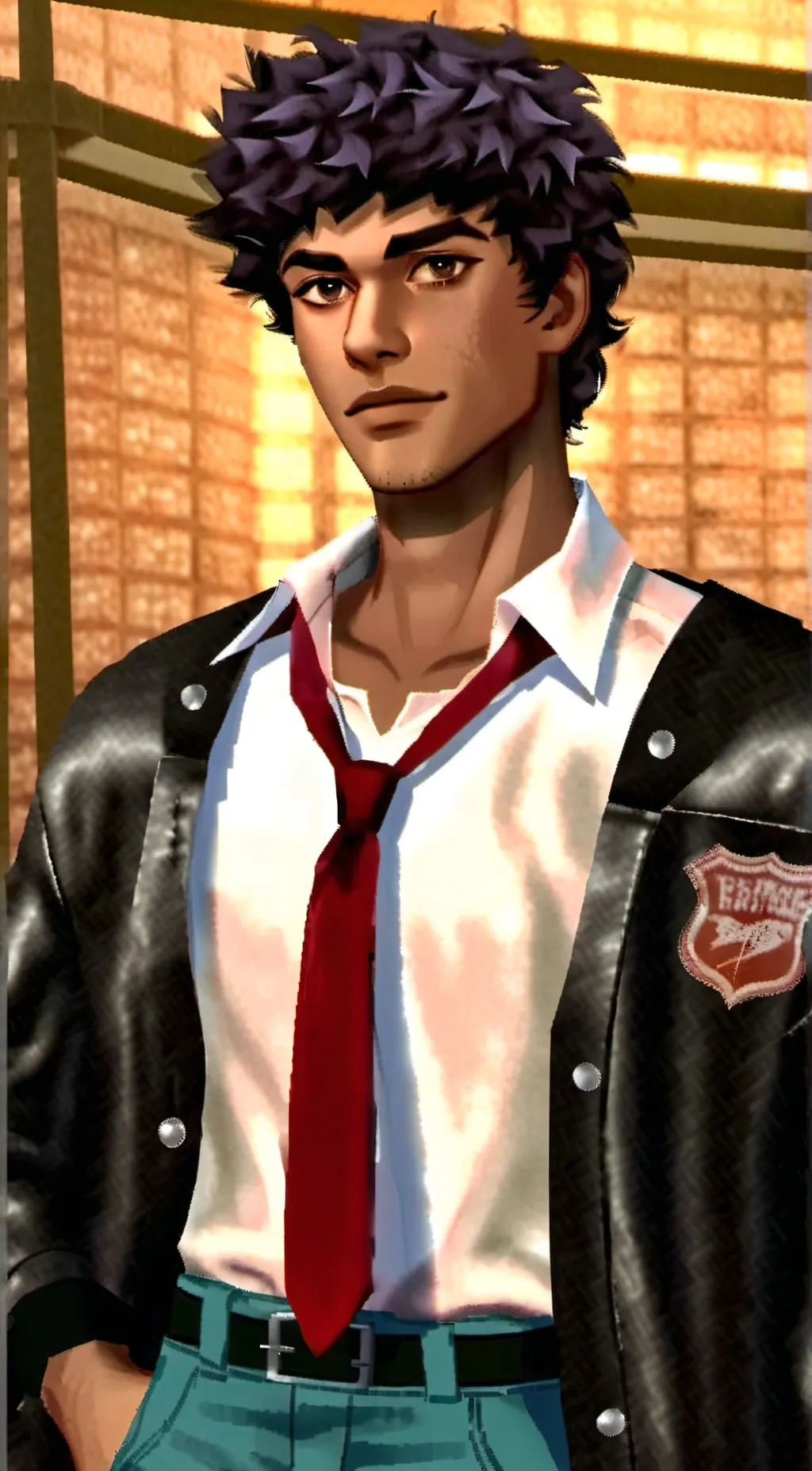 ai character: Miguel  background