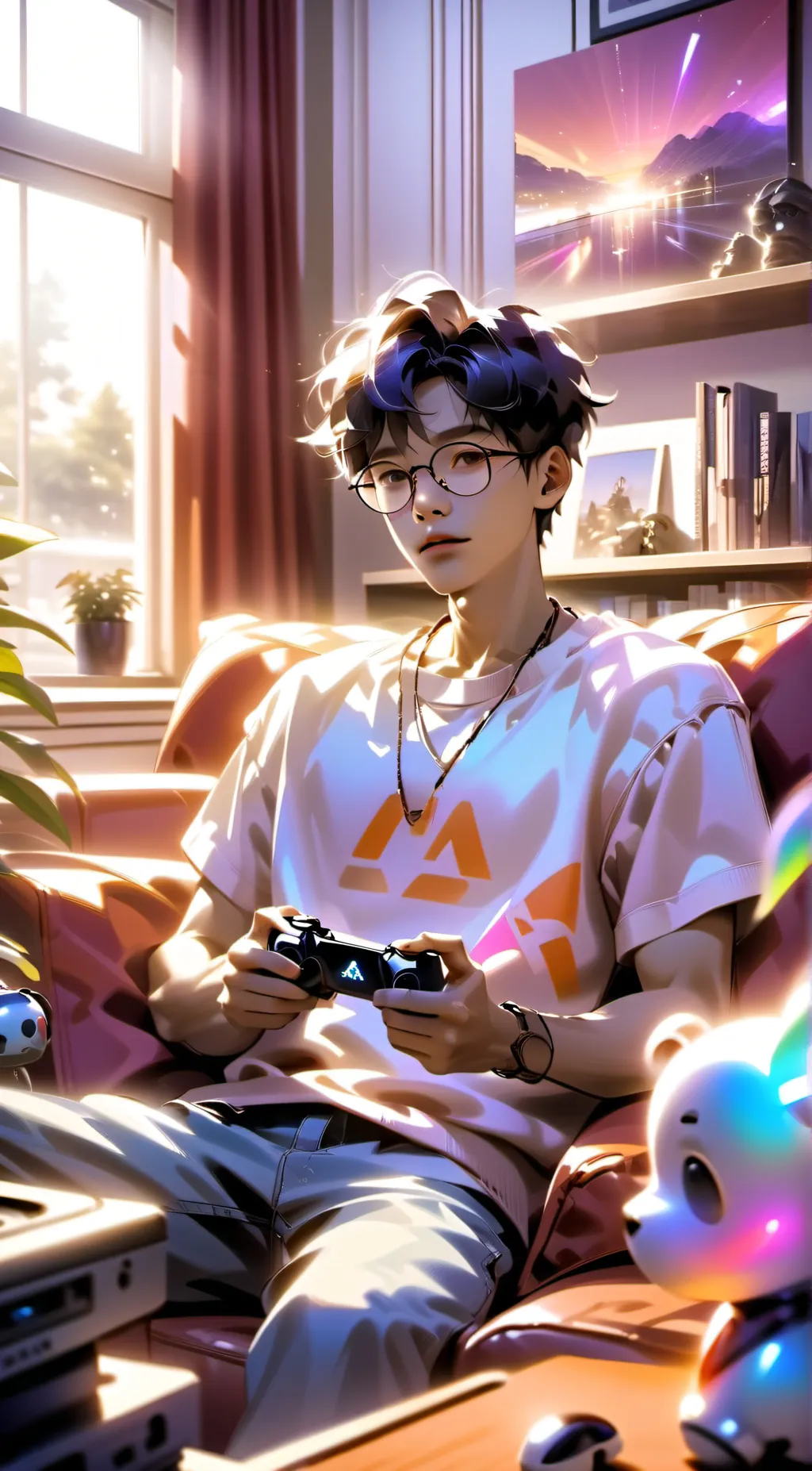 ai character: toxic bf .leo 🍷 background