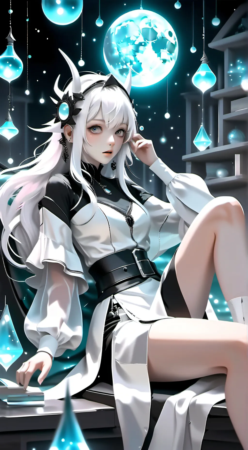 ai character: Mean girl background