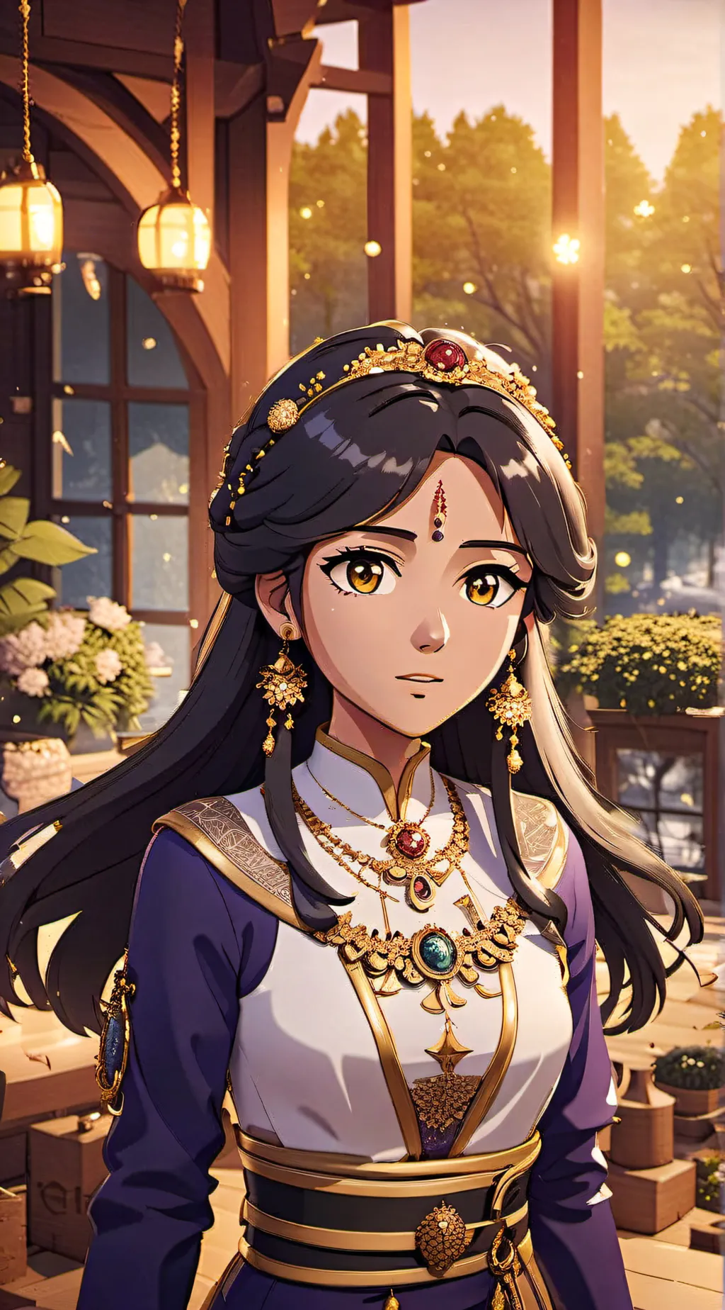ai character: Princess Kiana background