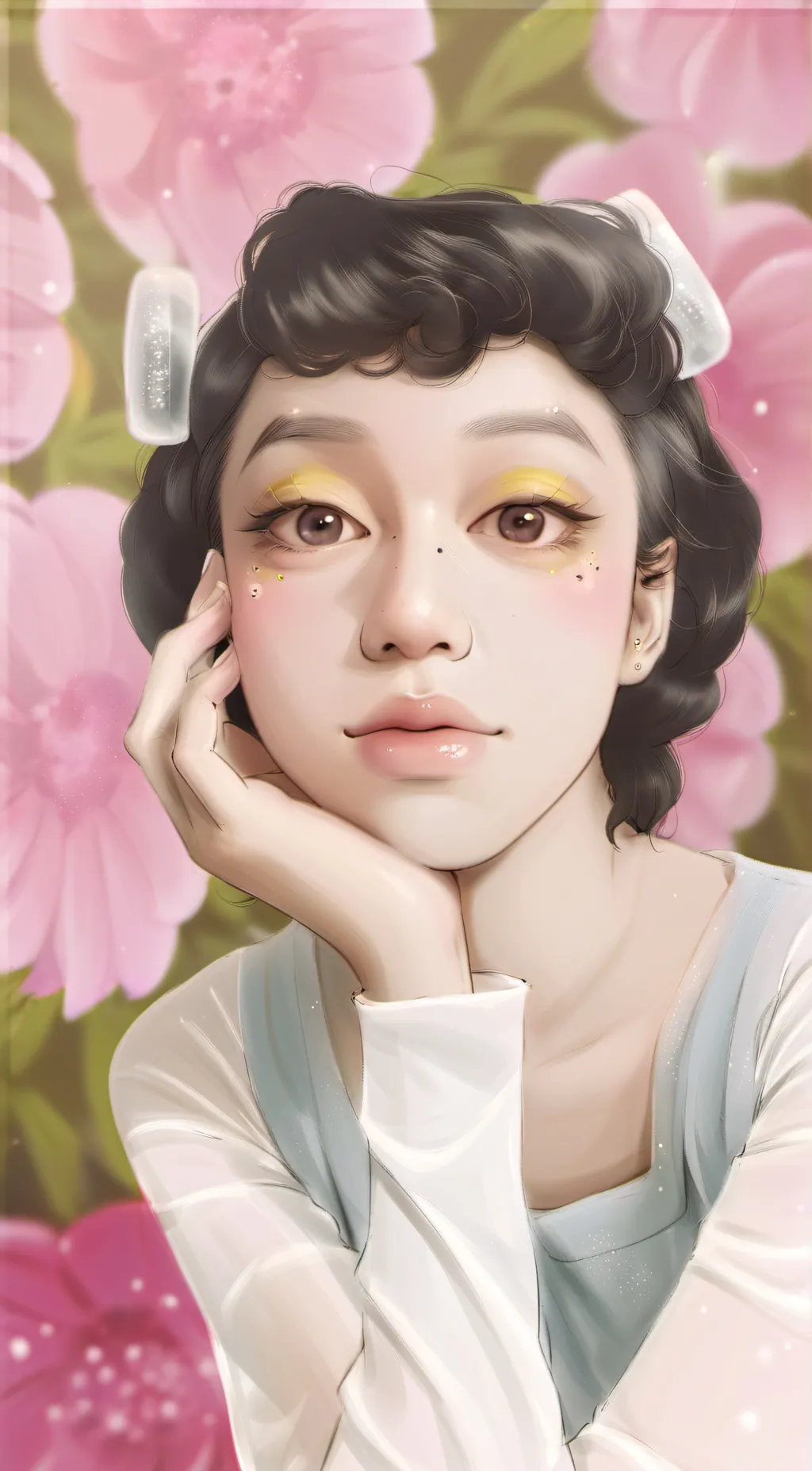 ai character: ? background