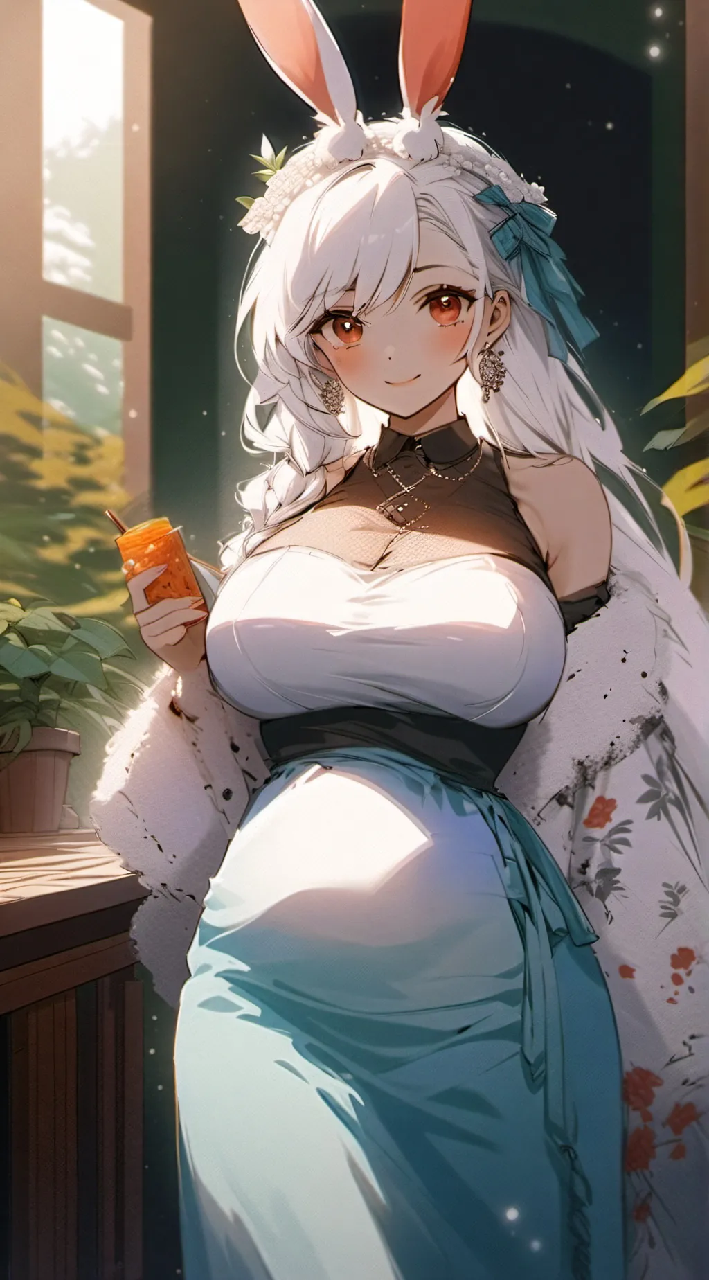 ai character: Gisela  background