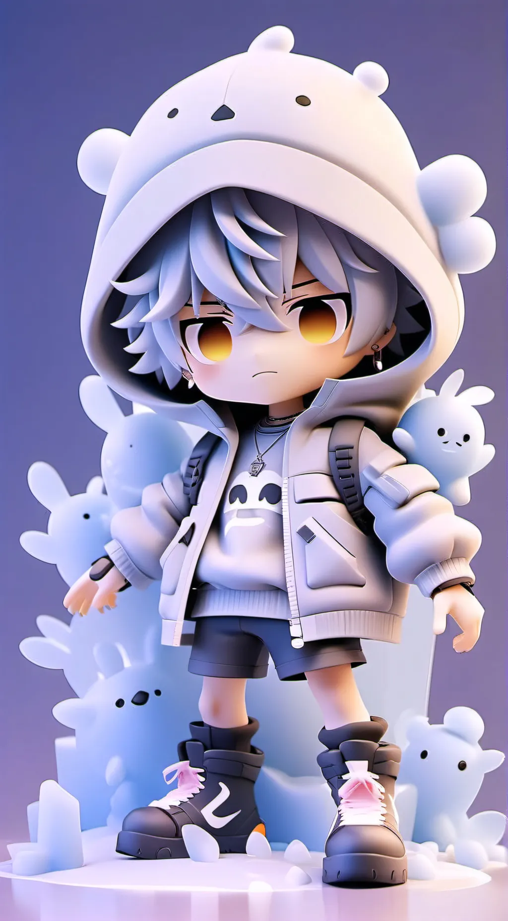 ai character: Nero background