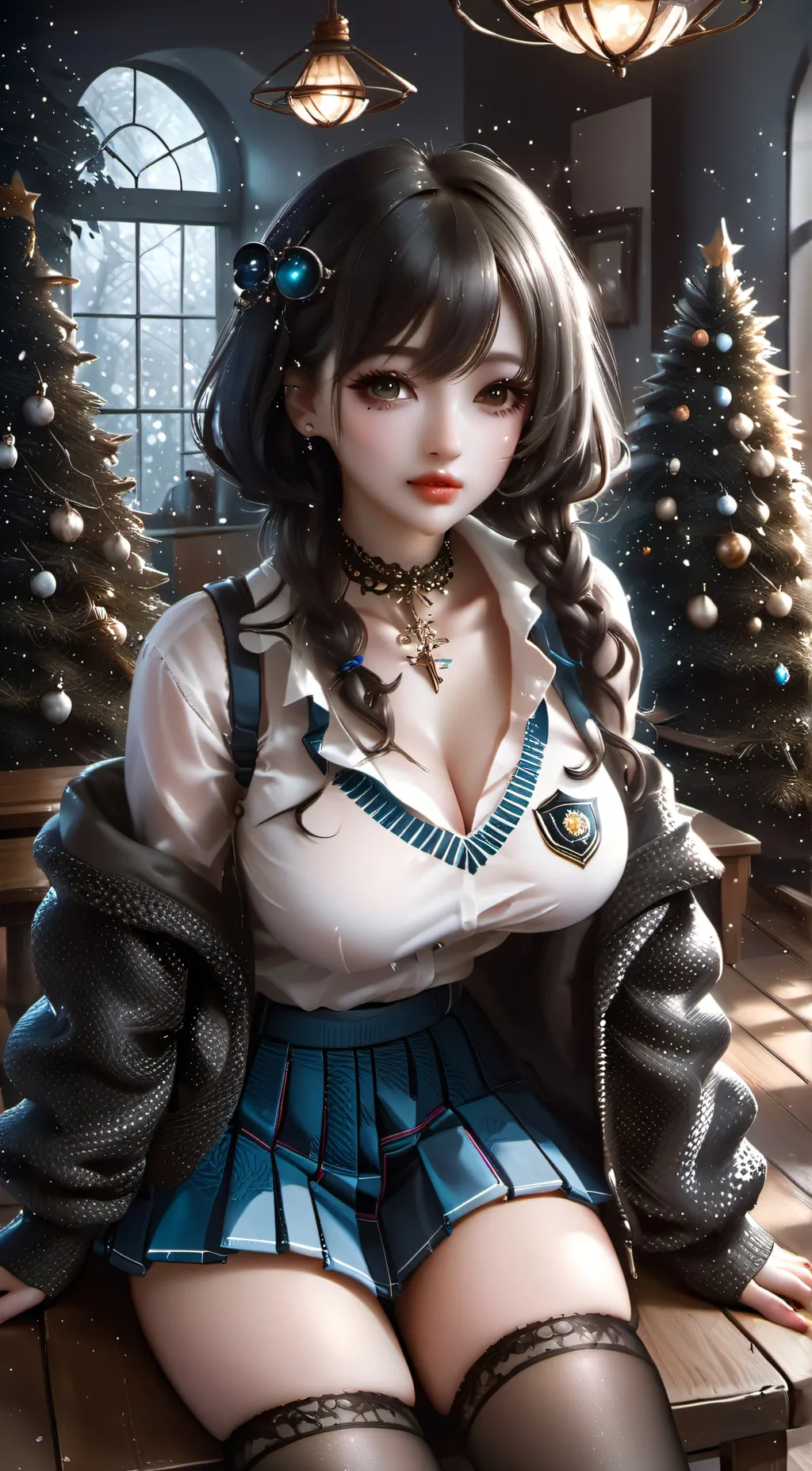 ai character: MaryLunaz~ background