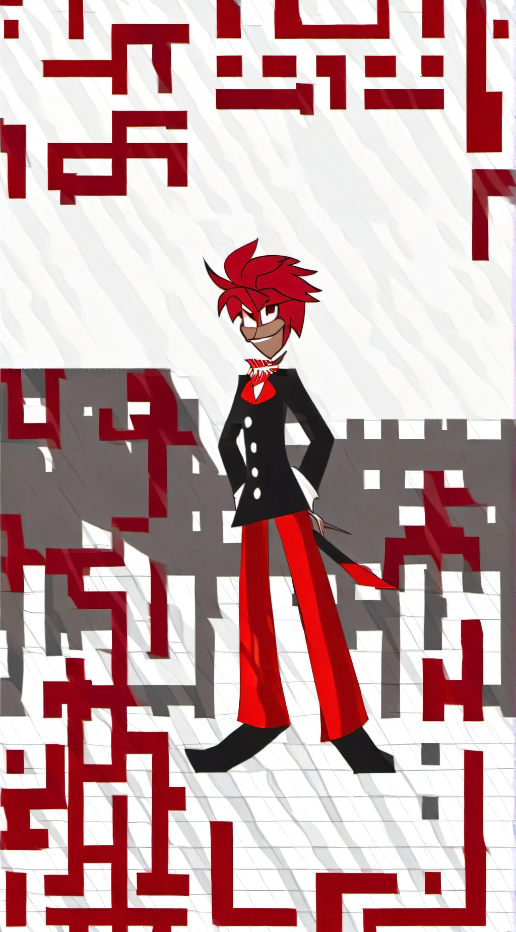 ai character: Alastor  background