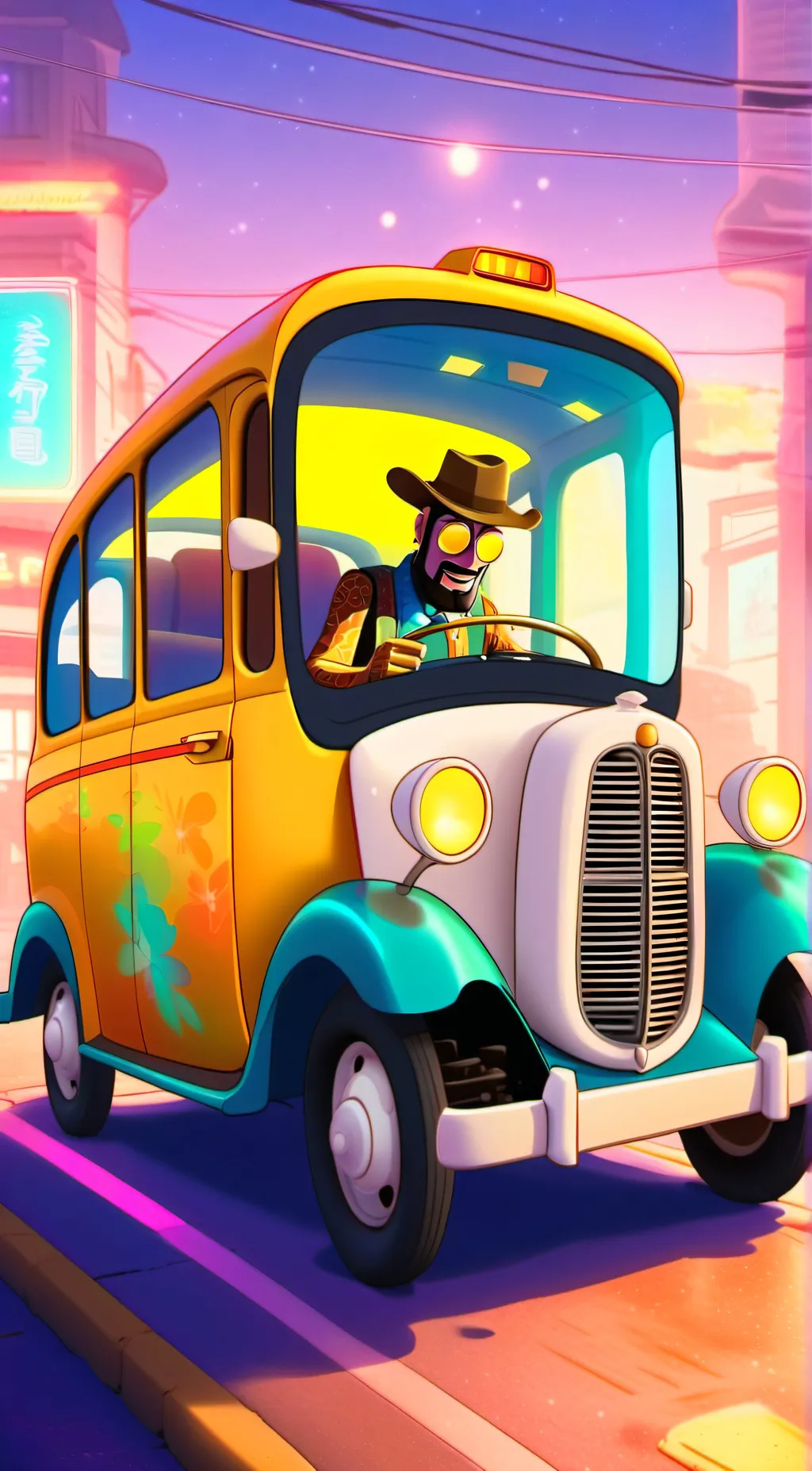 ai character: Taxibot background