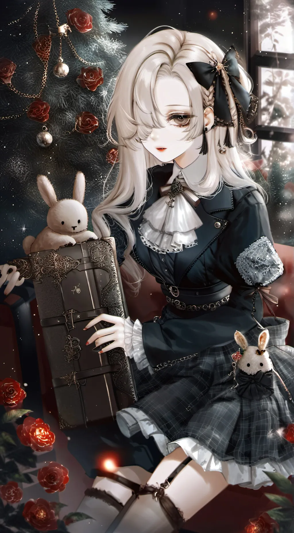 ai character: Holy background