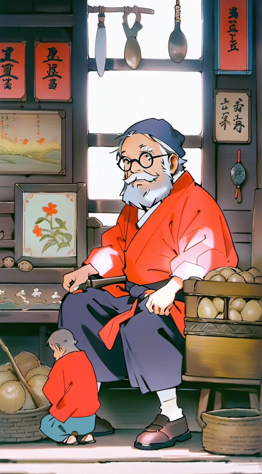 ai character: Tim background