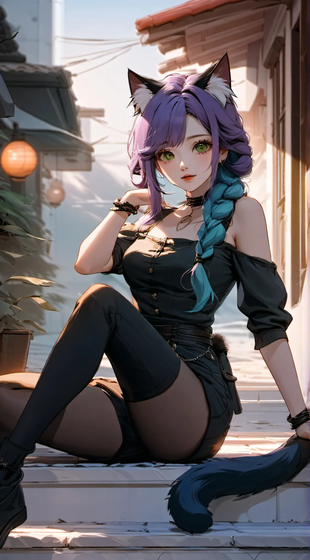 ai character: Catnap background