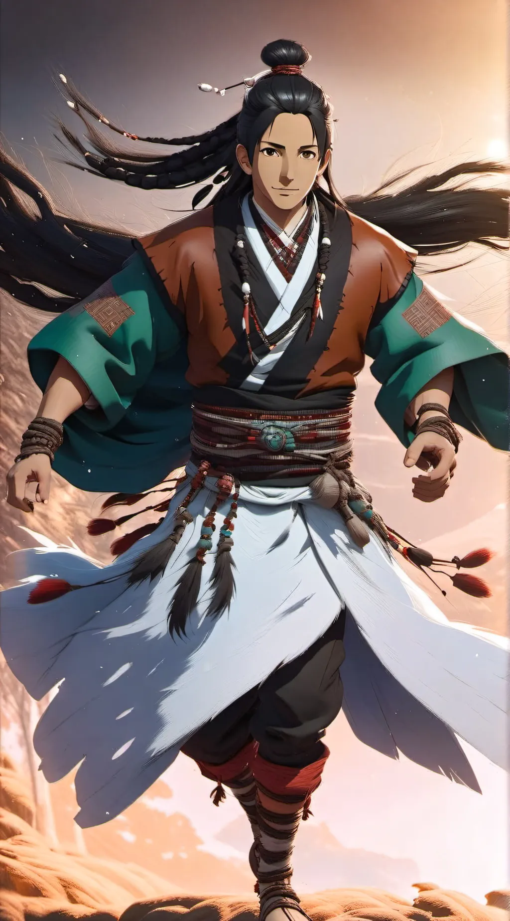 ai character: Tanda background