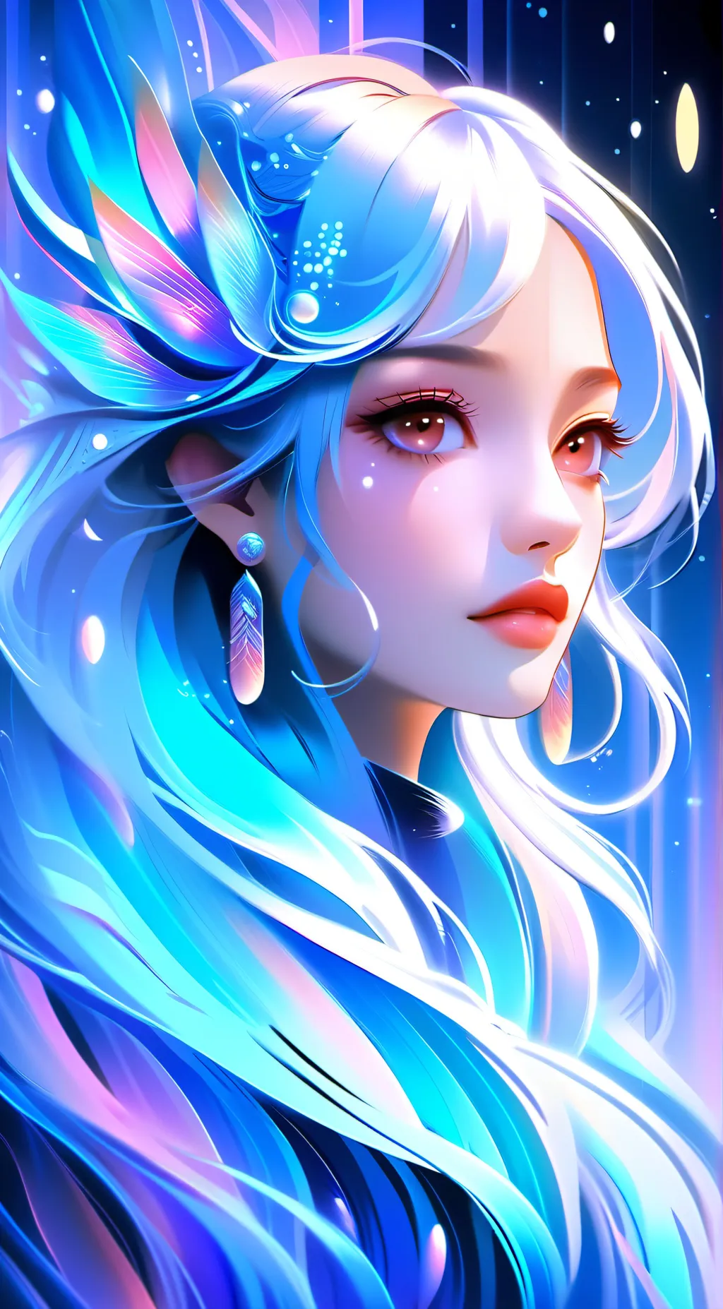 ai character: 💫Star✨⭐️ background