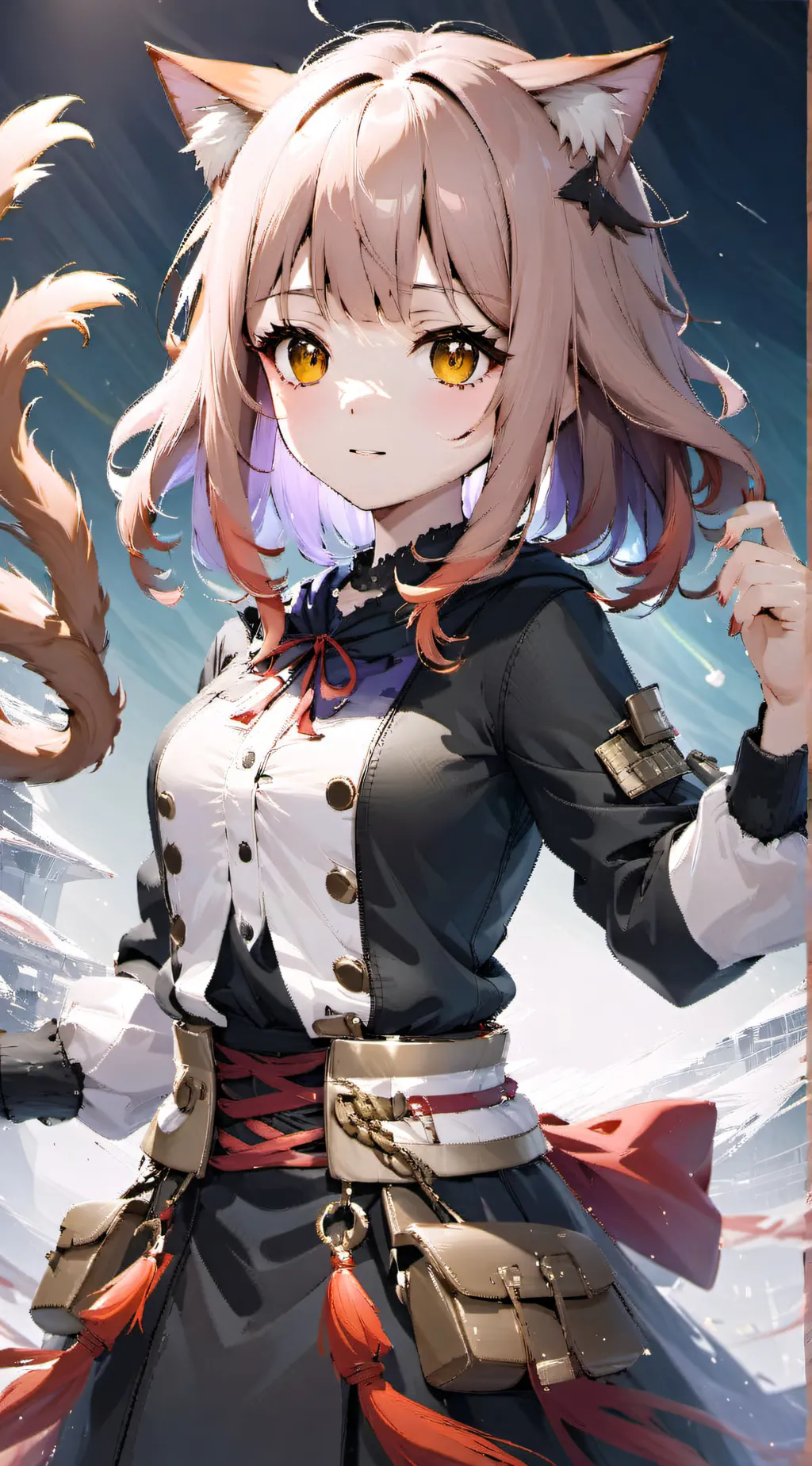 ai character: hannah  background