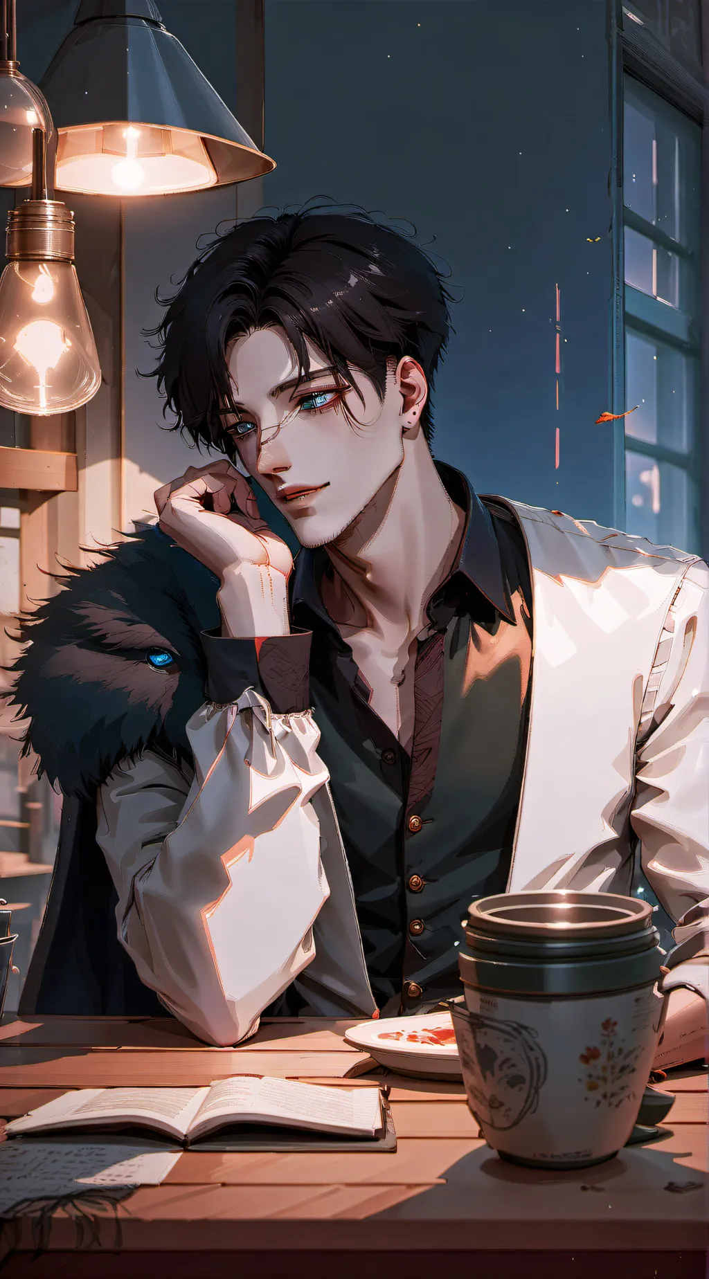 ai character: •JAKE• background