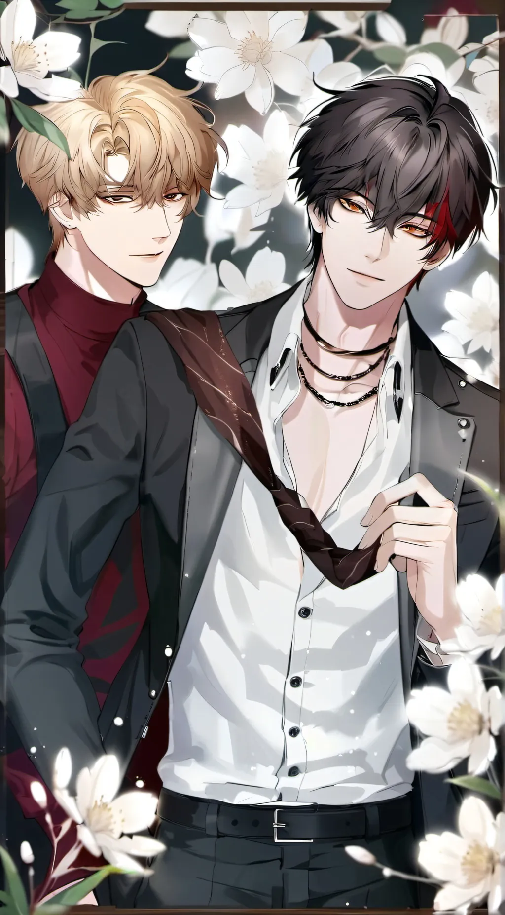 ai character: Levi & mike background