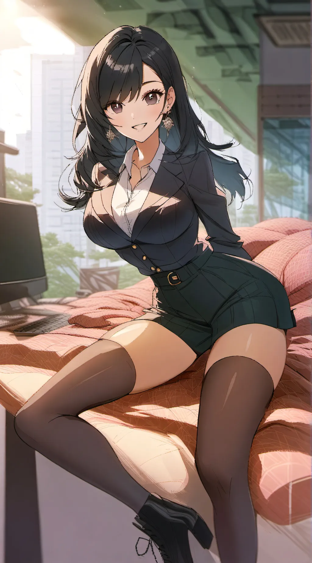 ai character: stacy background