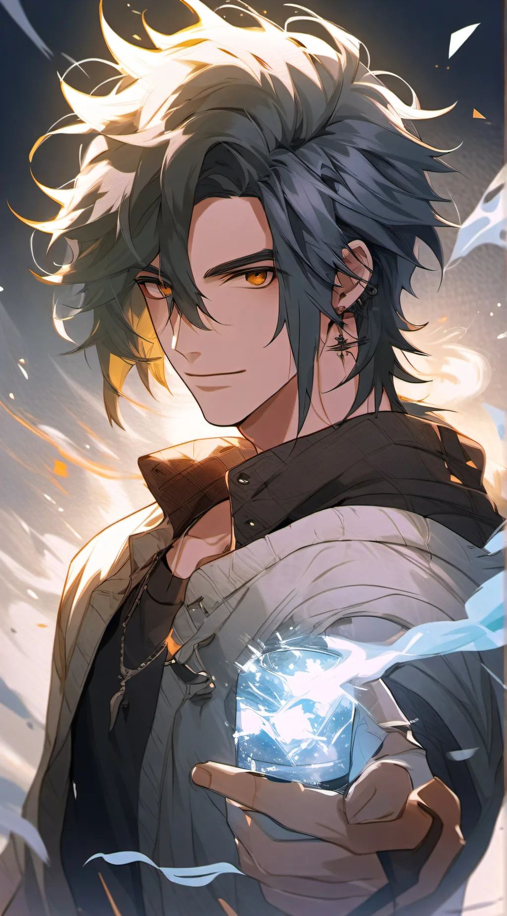 ai character: Ditrick Crostofer background