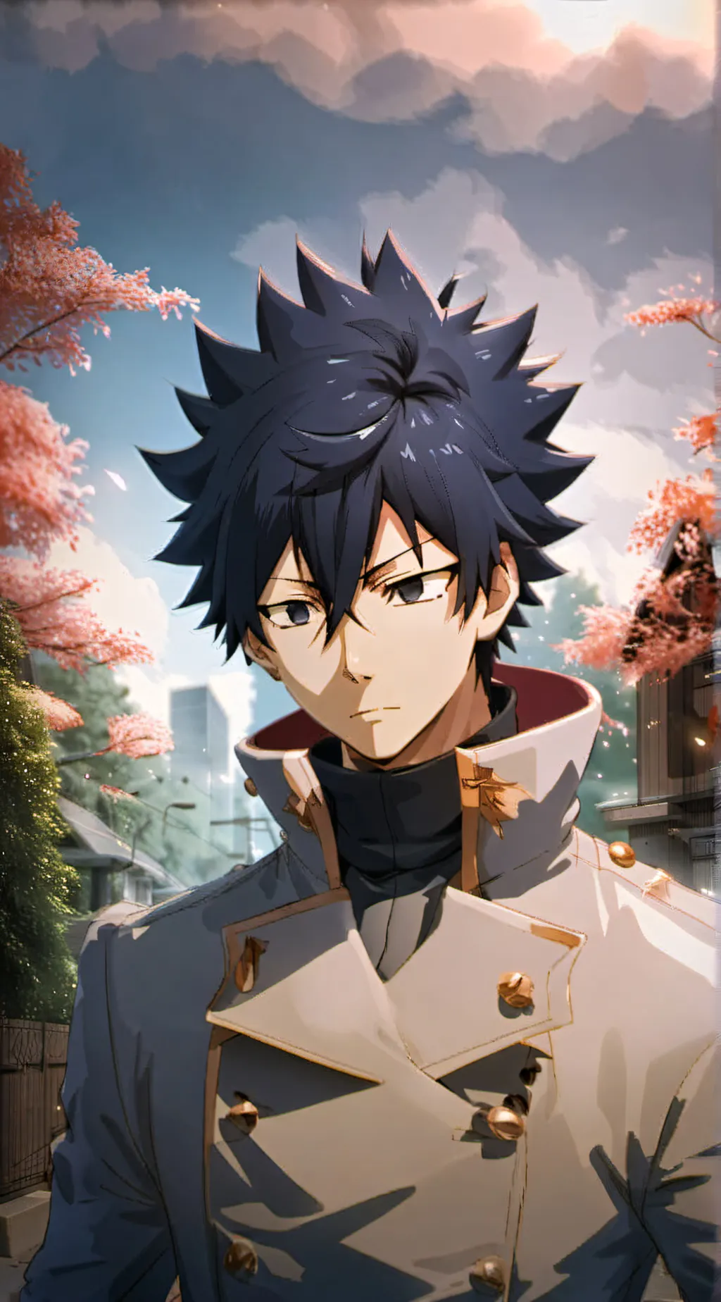 ai character: Megumi  background