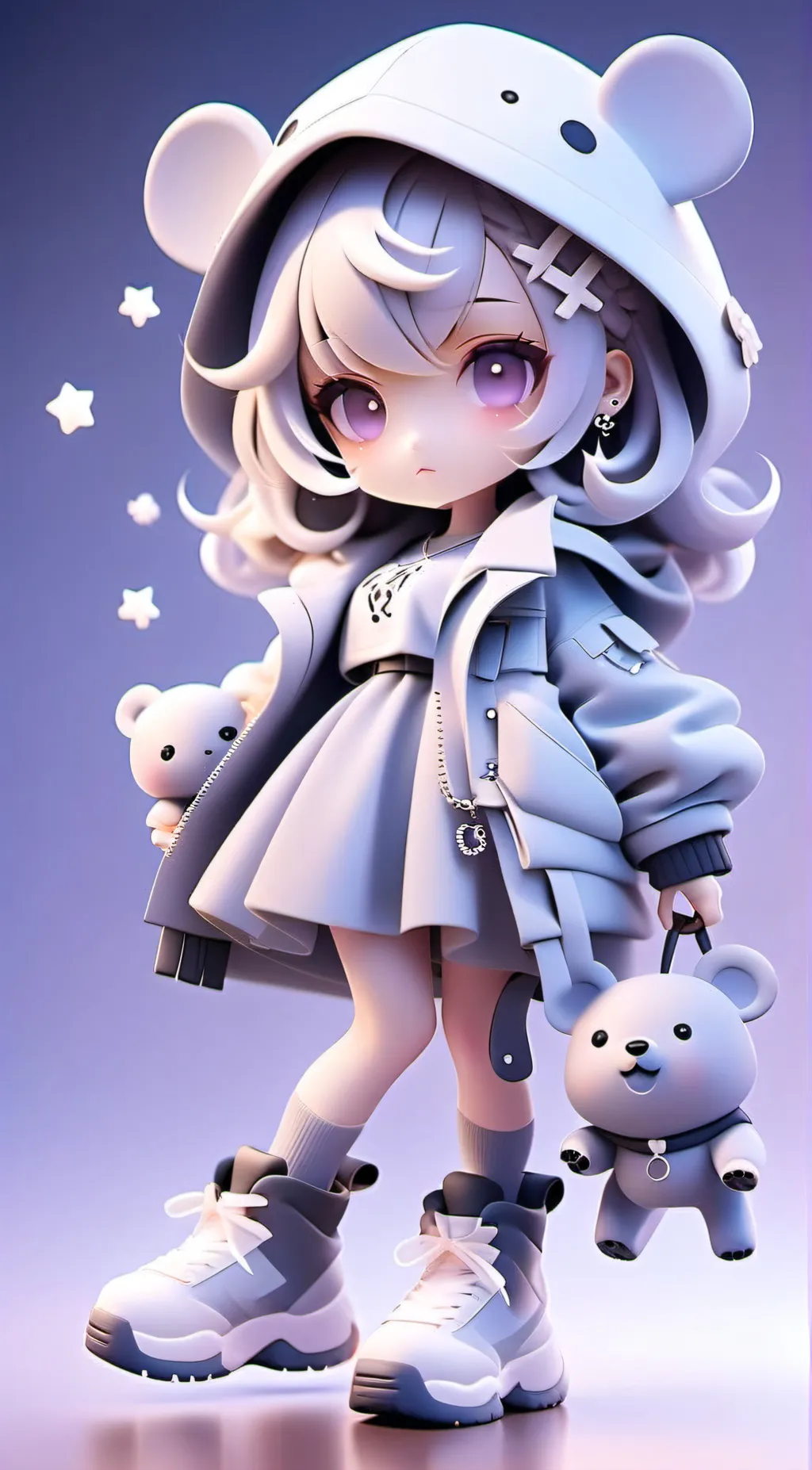 ai character: robot background